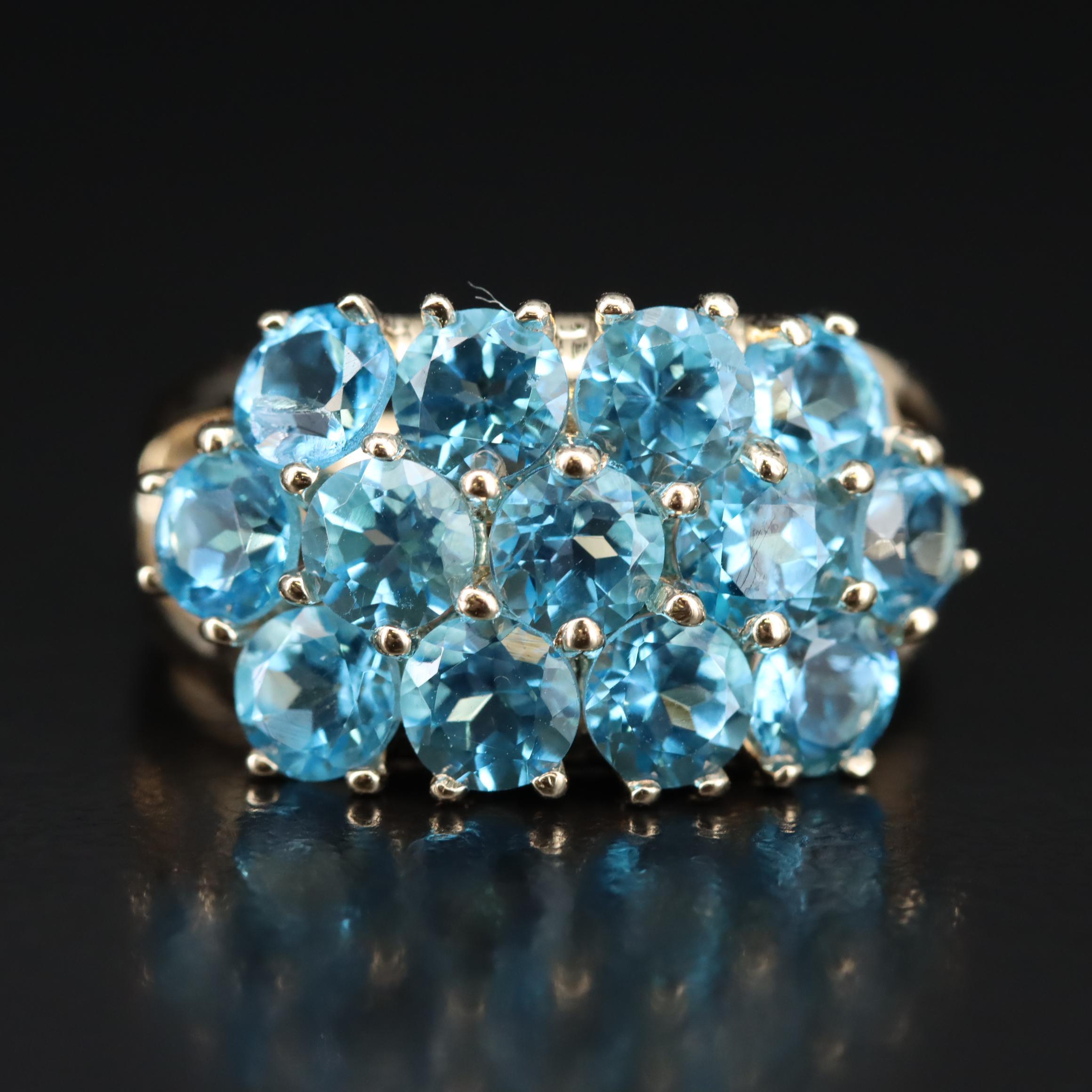 14K Topaz Ring
