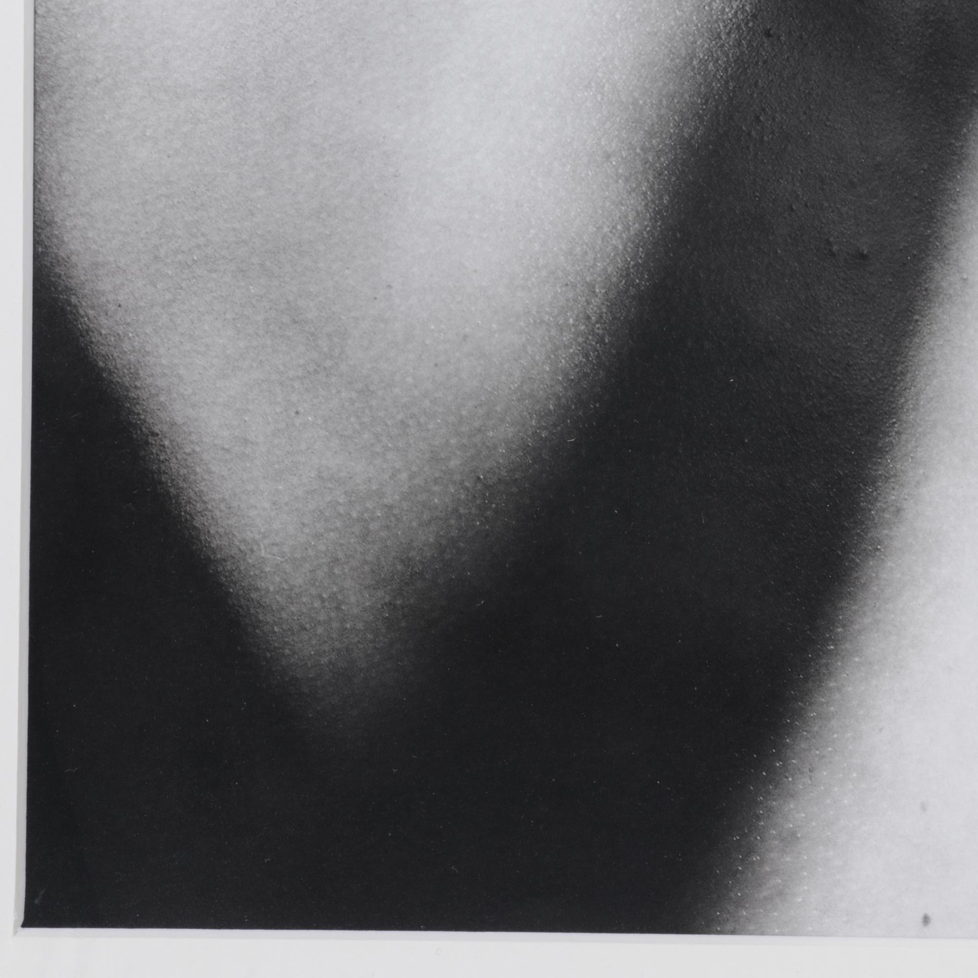 Offset Lithograph after Robert Mapplethorpe "Vibert's Back, 1984"