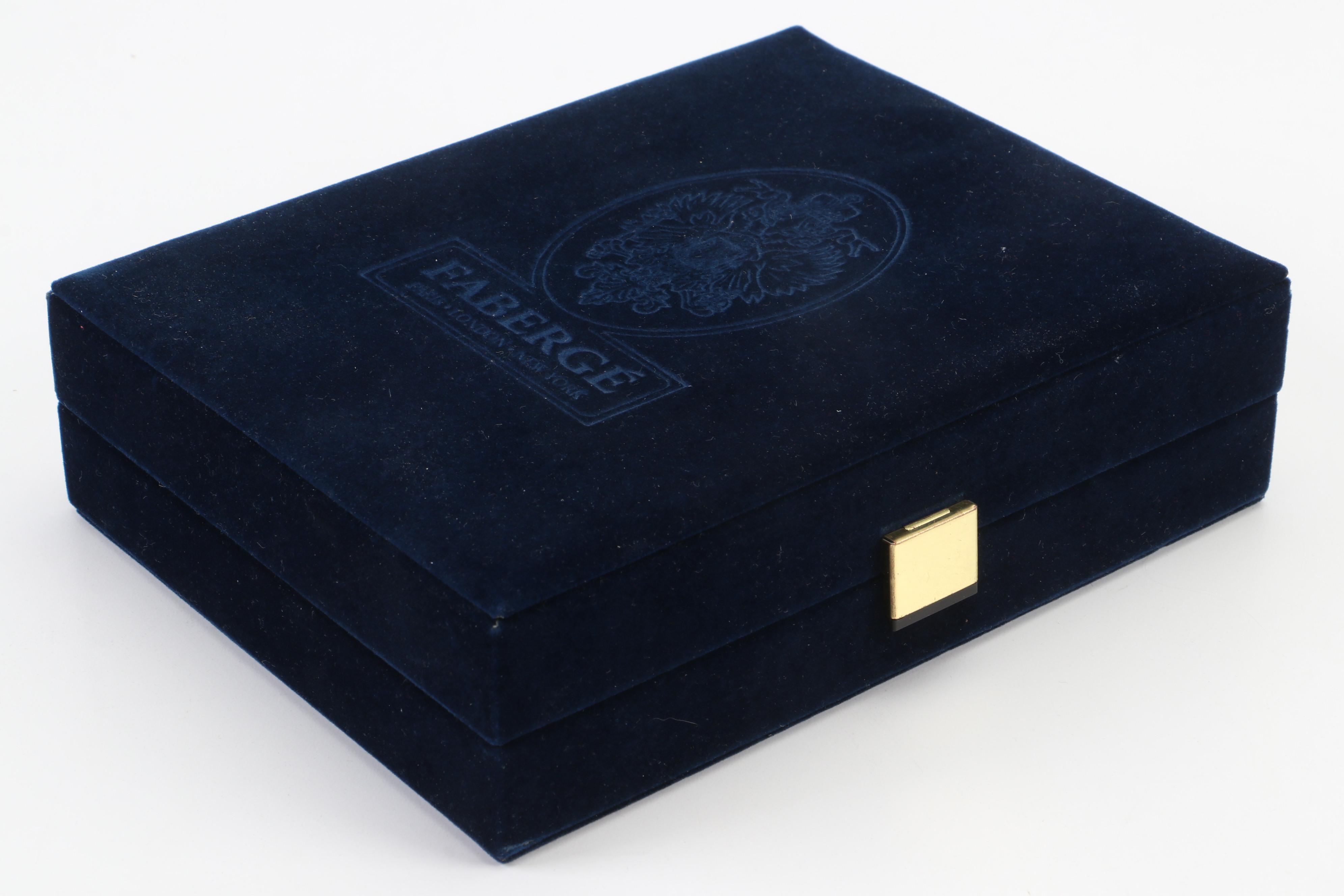 Fabergé Imperial Collection Enamel Napkin Rings with Presentation Box