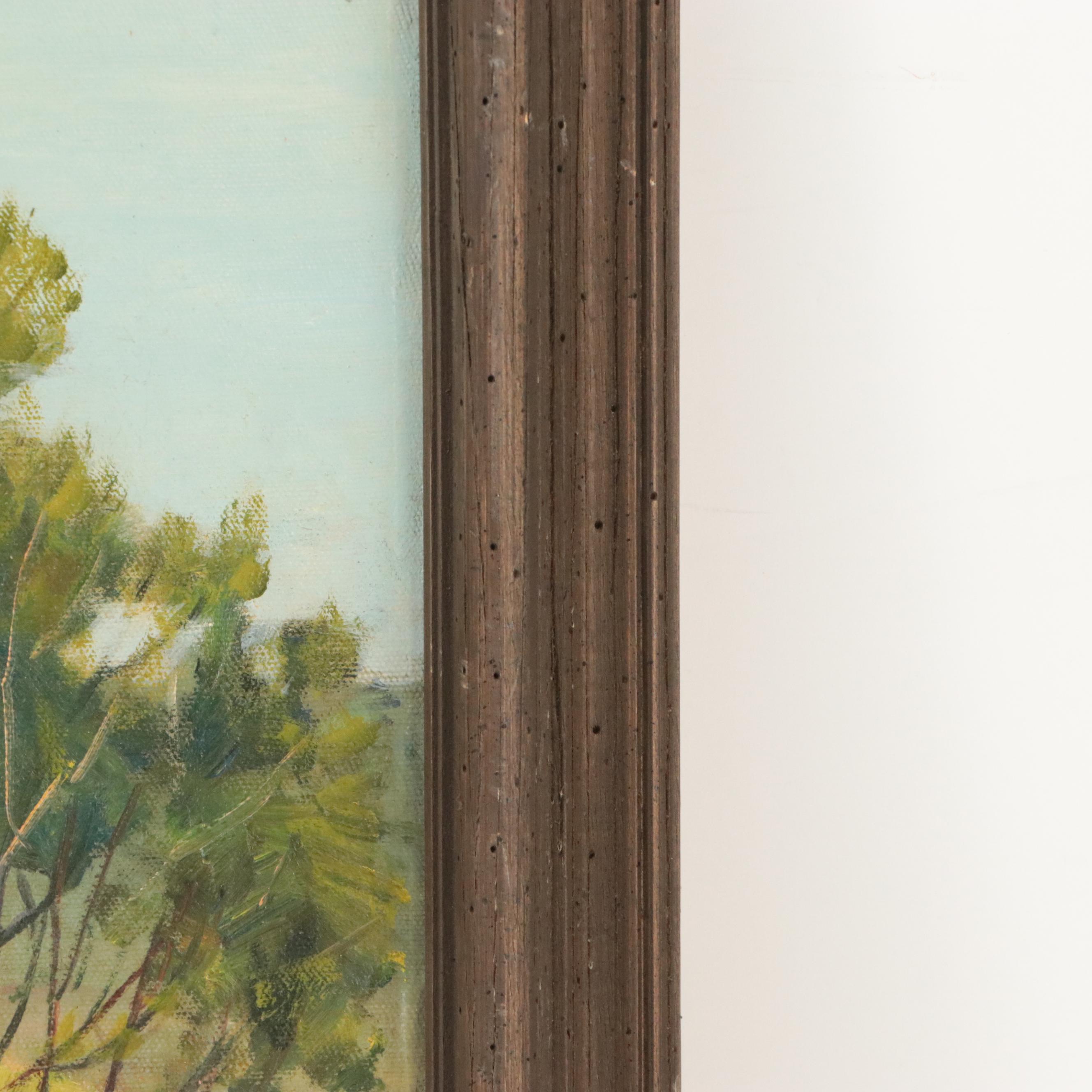 Desert Landscape Oil Painting