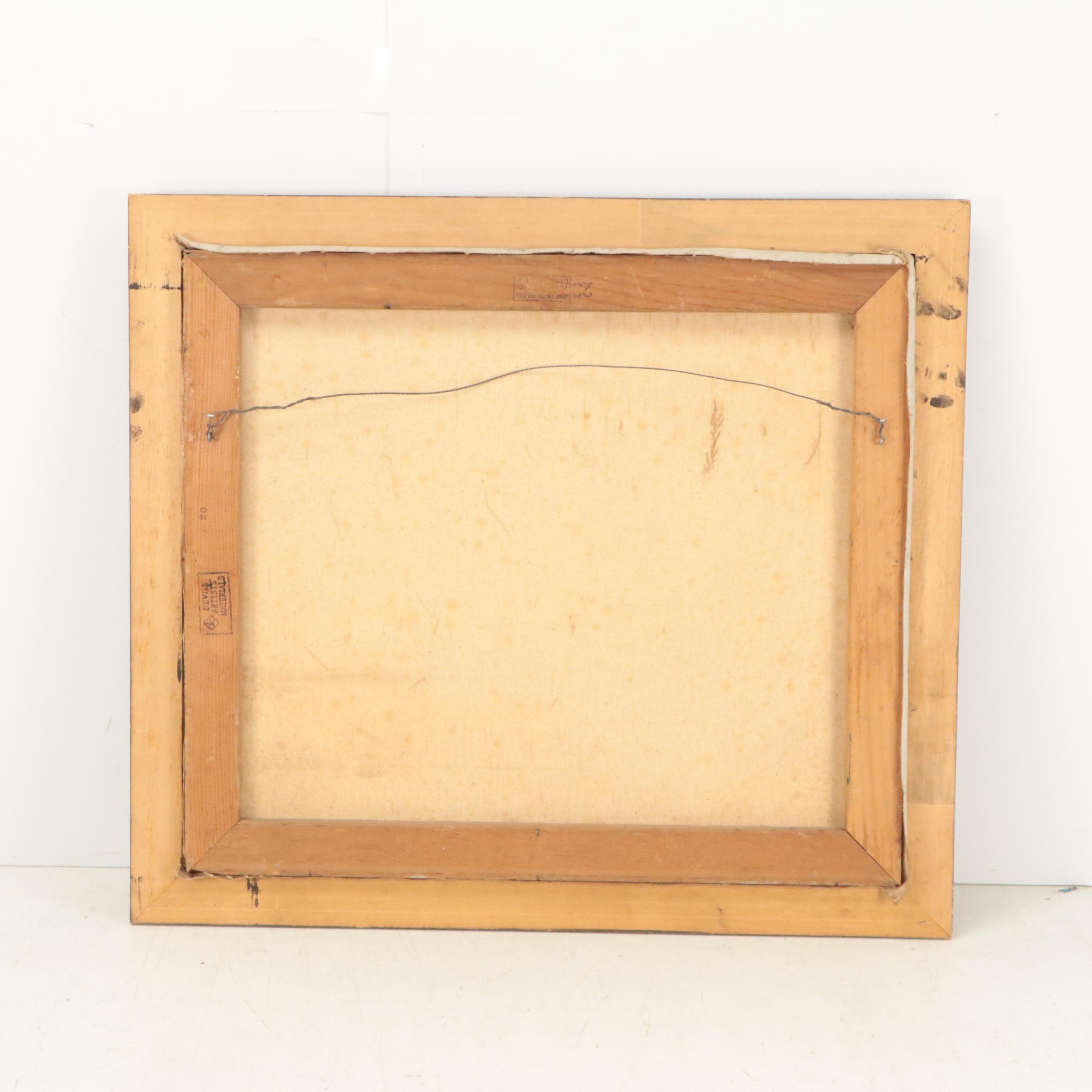 Desert Landscape Oil Painting