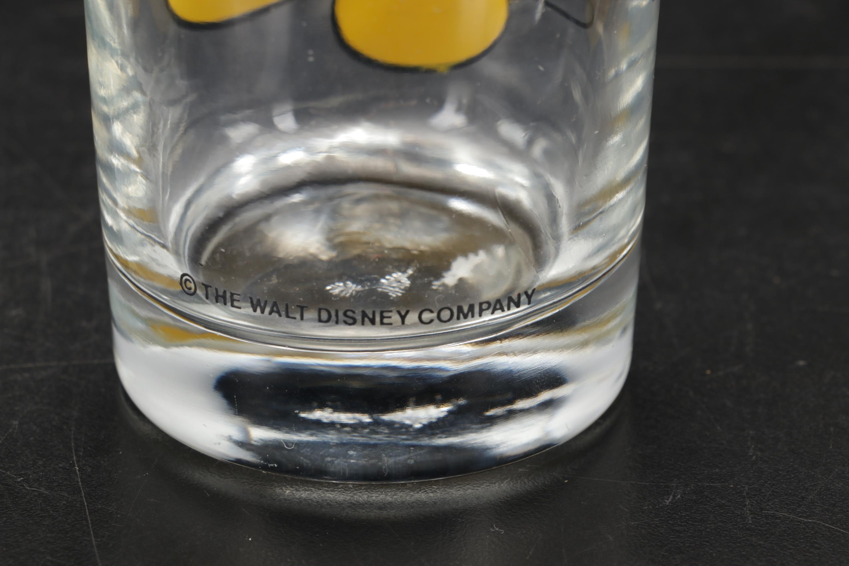 Walt Disney World 2000 Millennium Commemorative Glasses and More Mickey Mouse