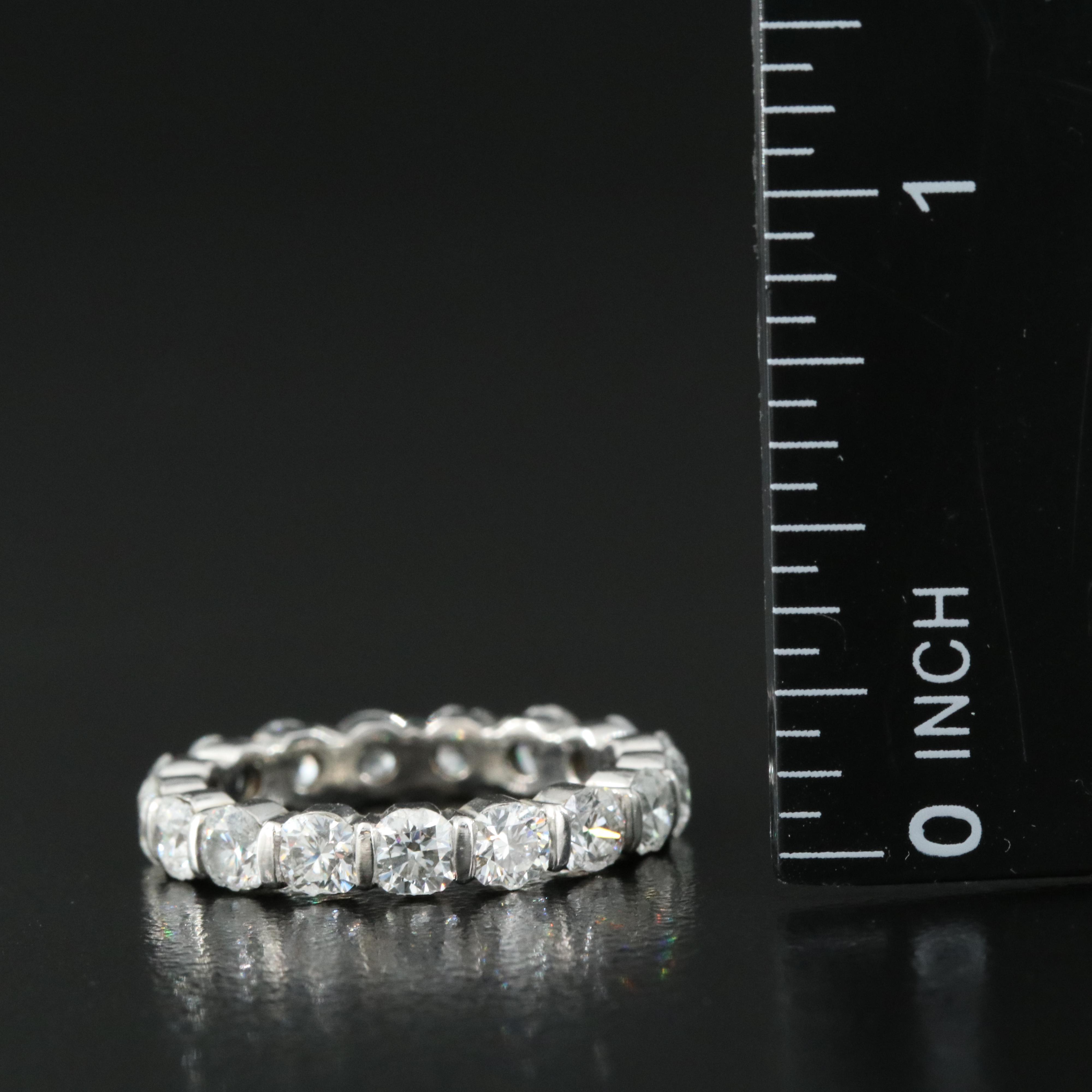 Platinum 2.67 CTW Diamond Eternity Band