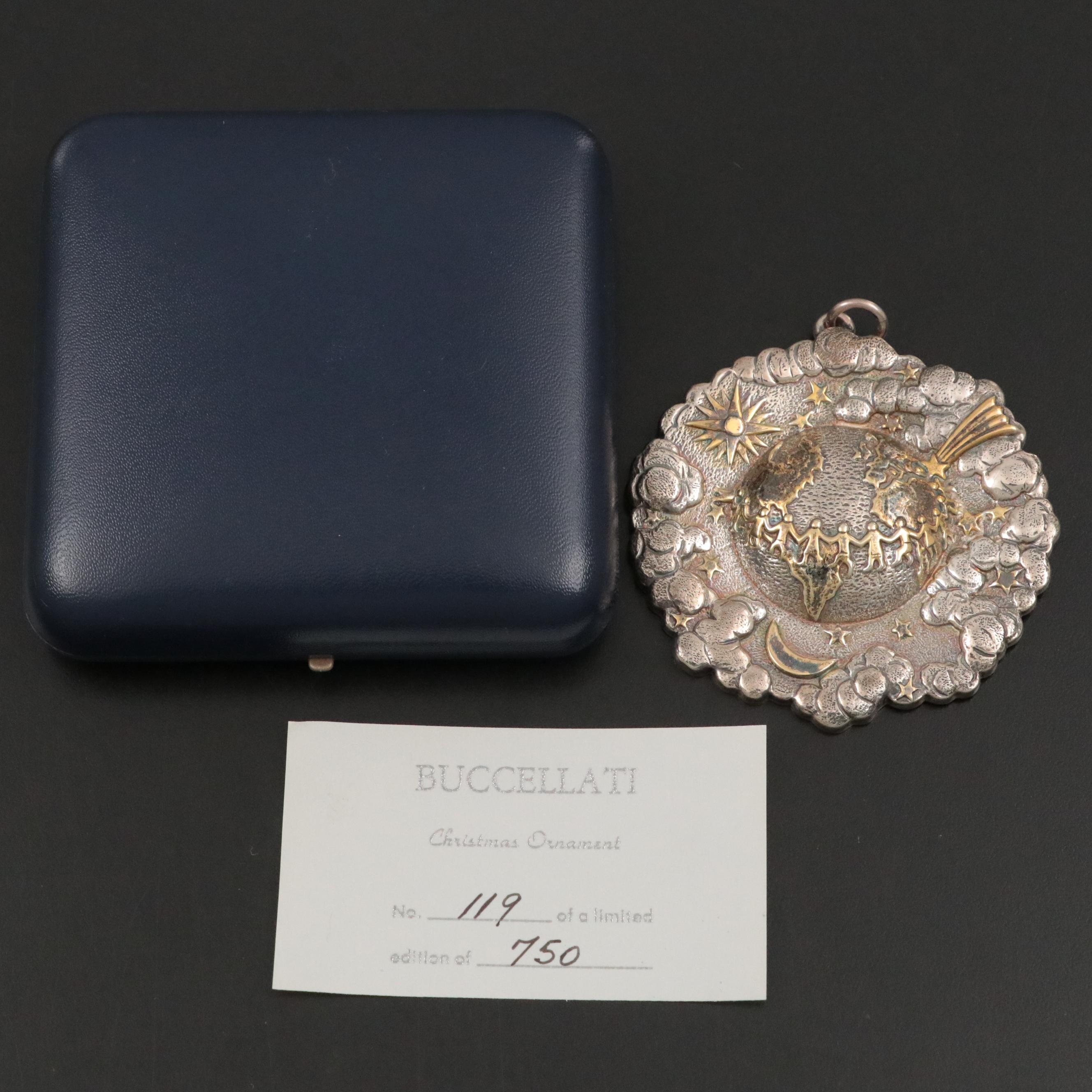 Buccellati Limited Edition Sterling Silver Ornament