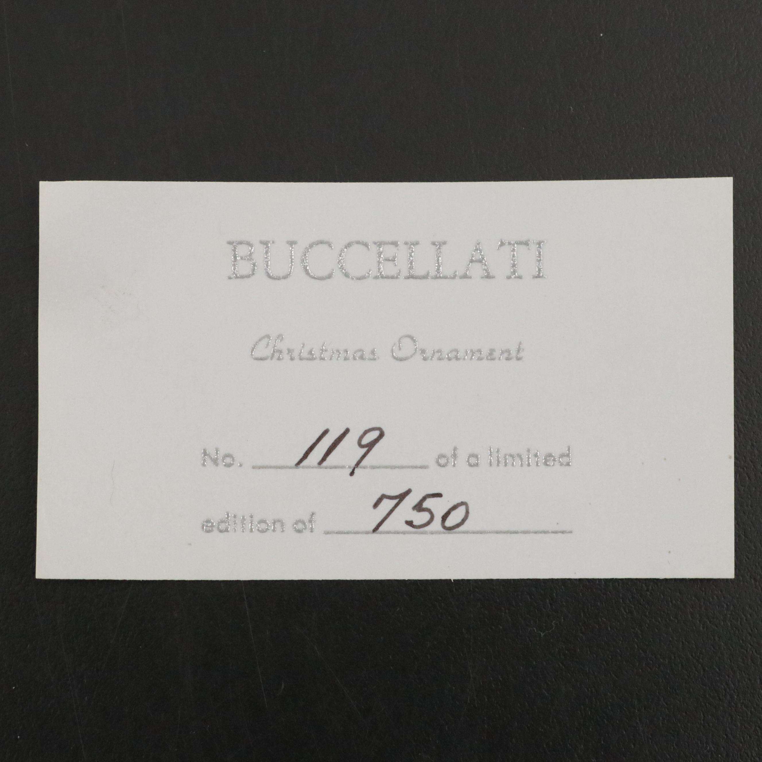 Buccellati Limited Edition Sterling Silver Ornament