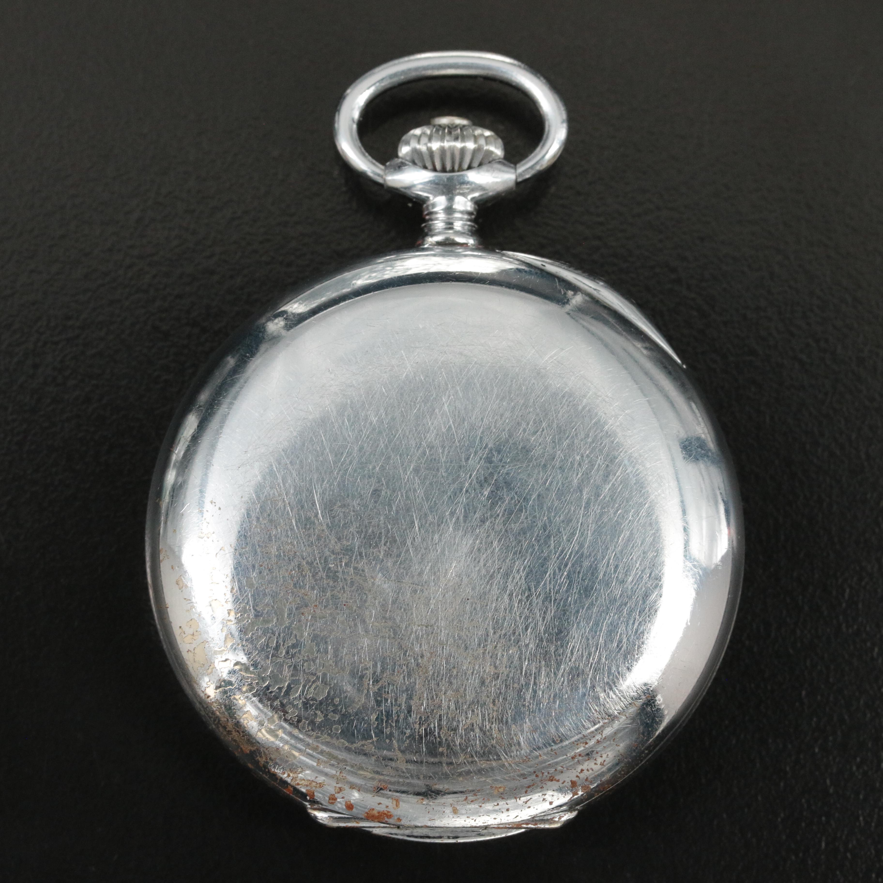 1941 Longines Open Face Pocket Watch