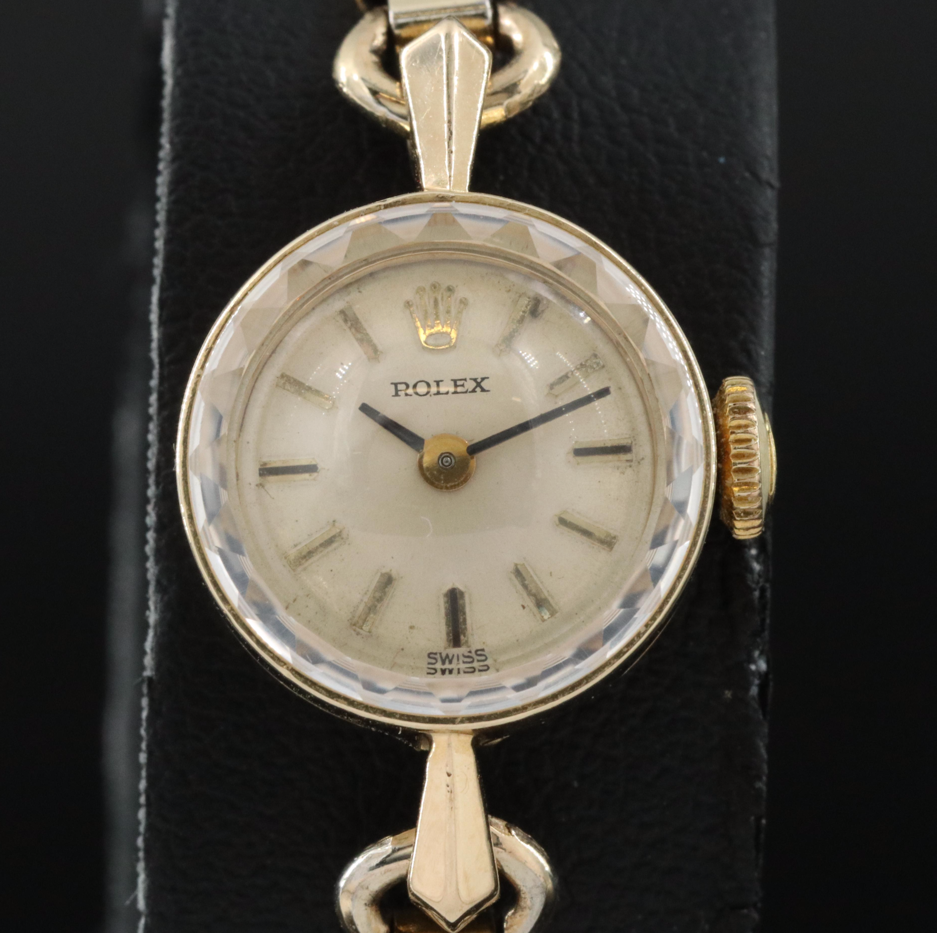 Vintage 14K Rolex Stem Wind Watch