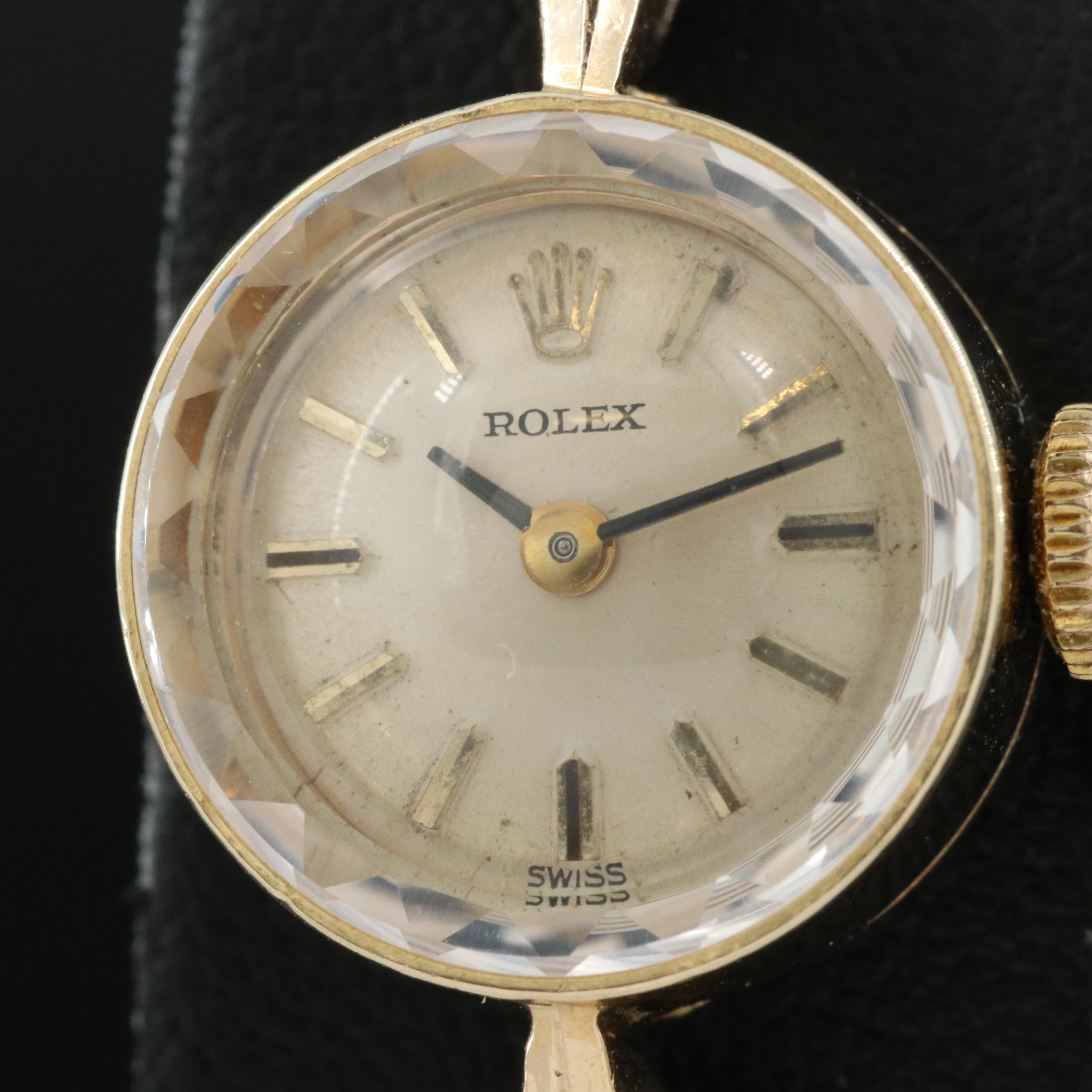 Vintage 14K Rolex Stem Wind Watch