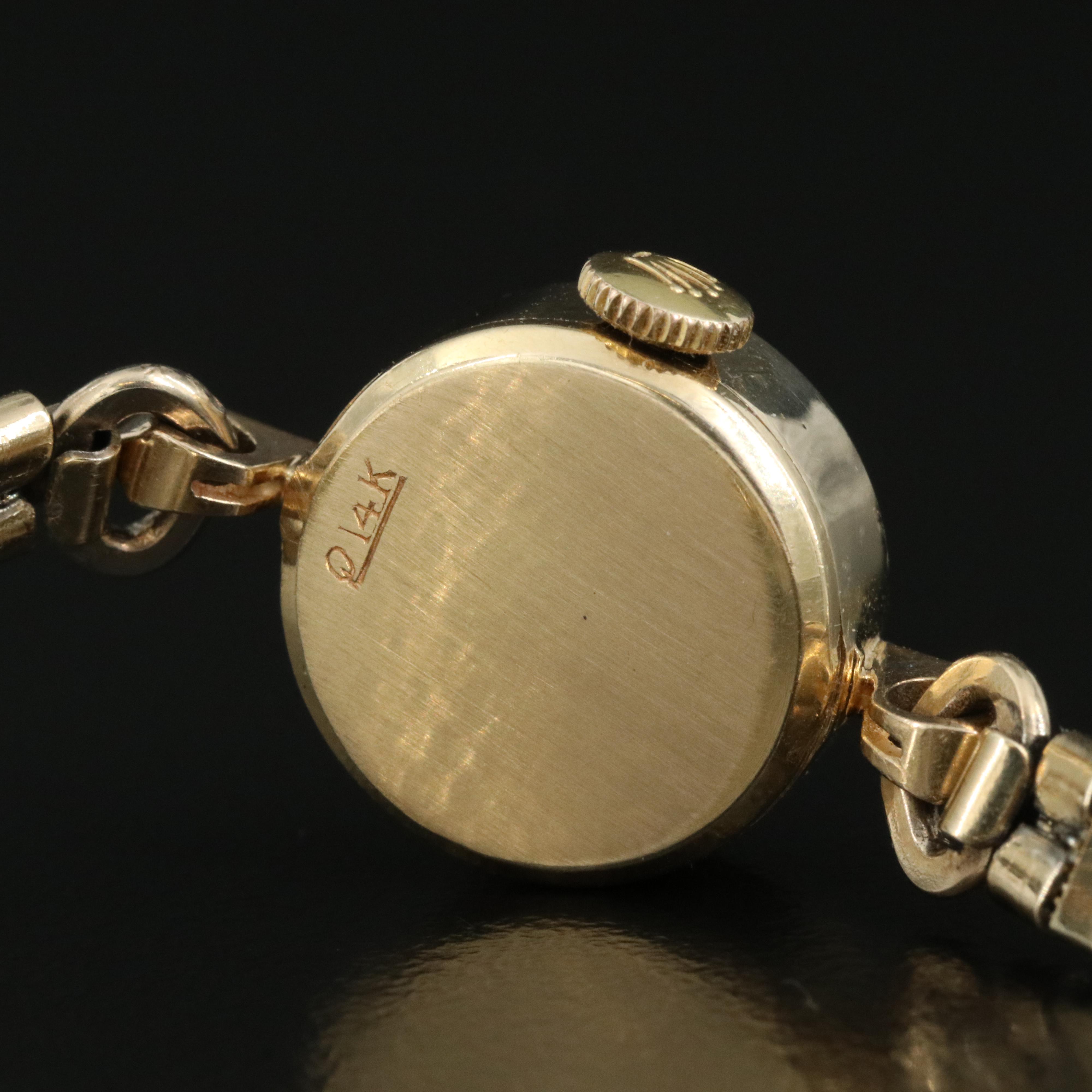 Vintage 14K Rolex Stem Wind Watch