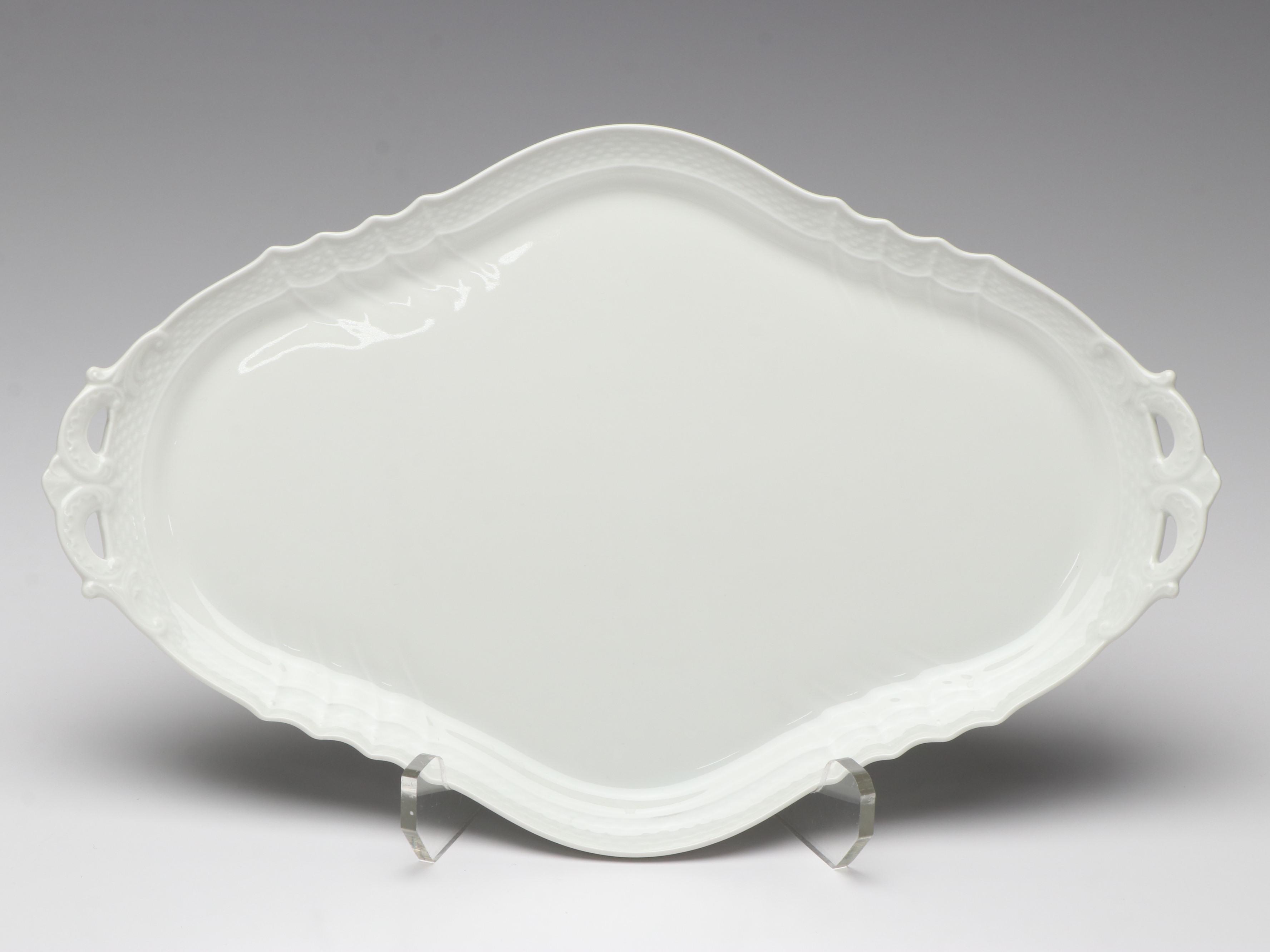 Richard Ginori "Bianco White" Porcelain Dinnerware and Other Salad Plates