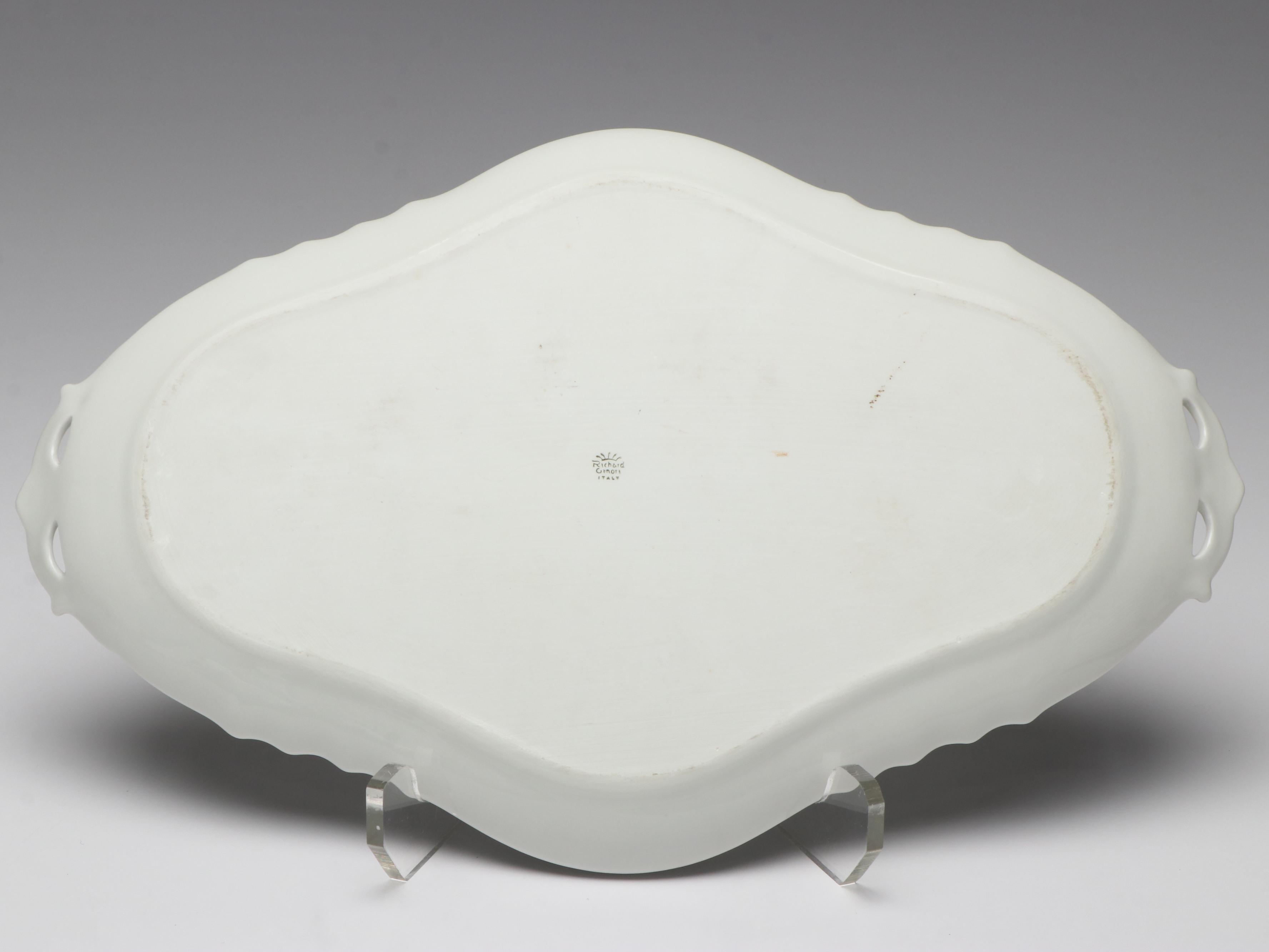 Richard Ginori "Bianco White" Porcelain Dinnerware and Other Salad Plates