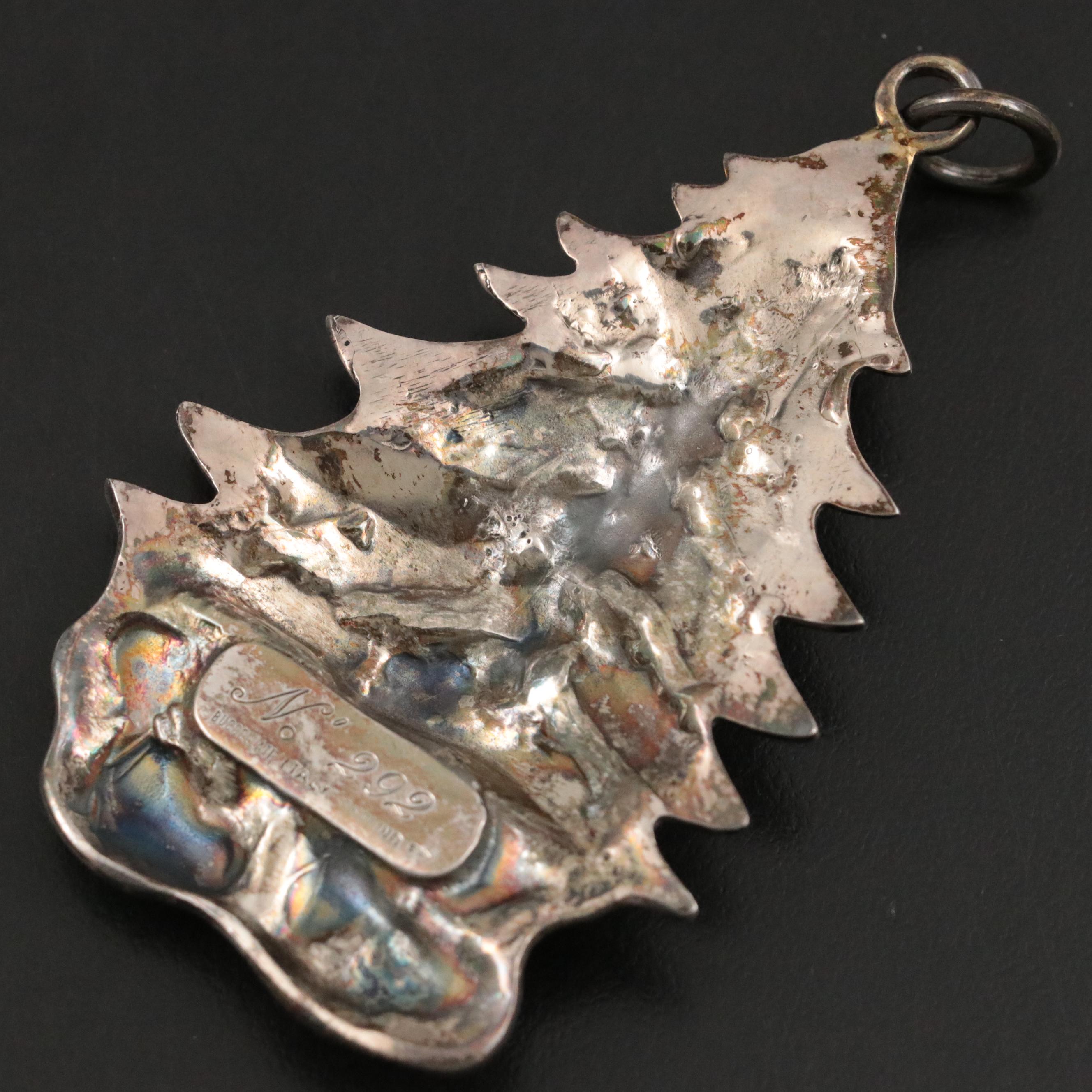 Buccellati Limited Edition Sterling Silver Christmas Tree Ornament in Box