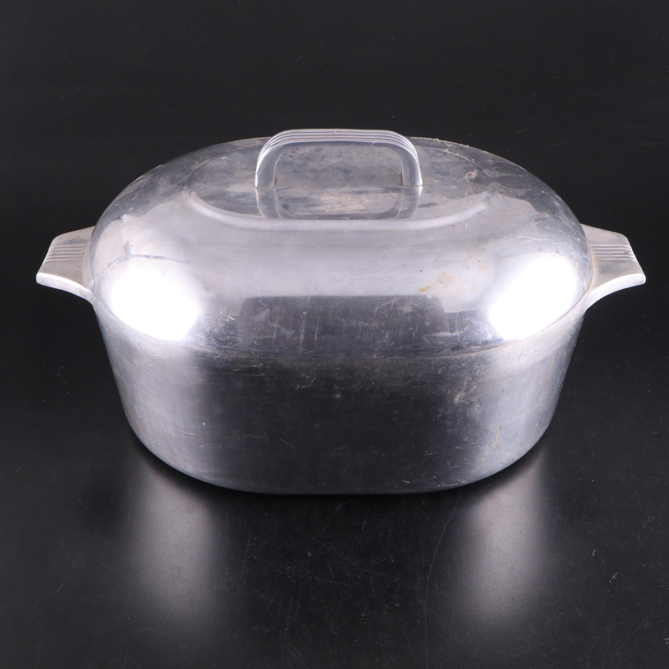 Wagner Ware Sidney Magnalite Roasting Pan, Mid-20th Century