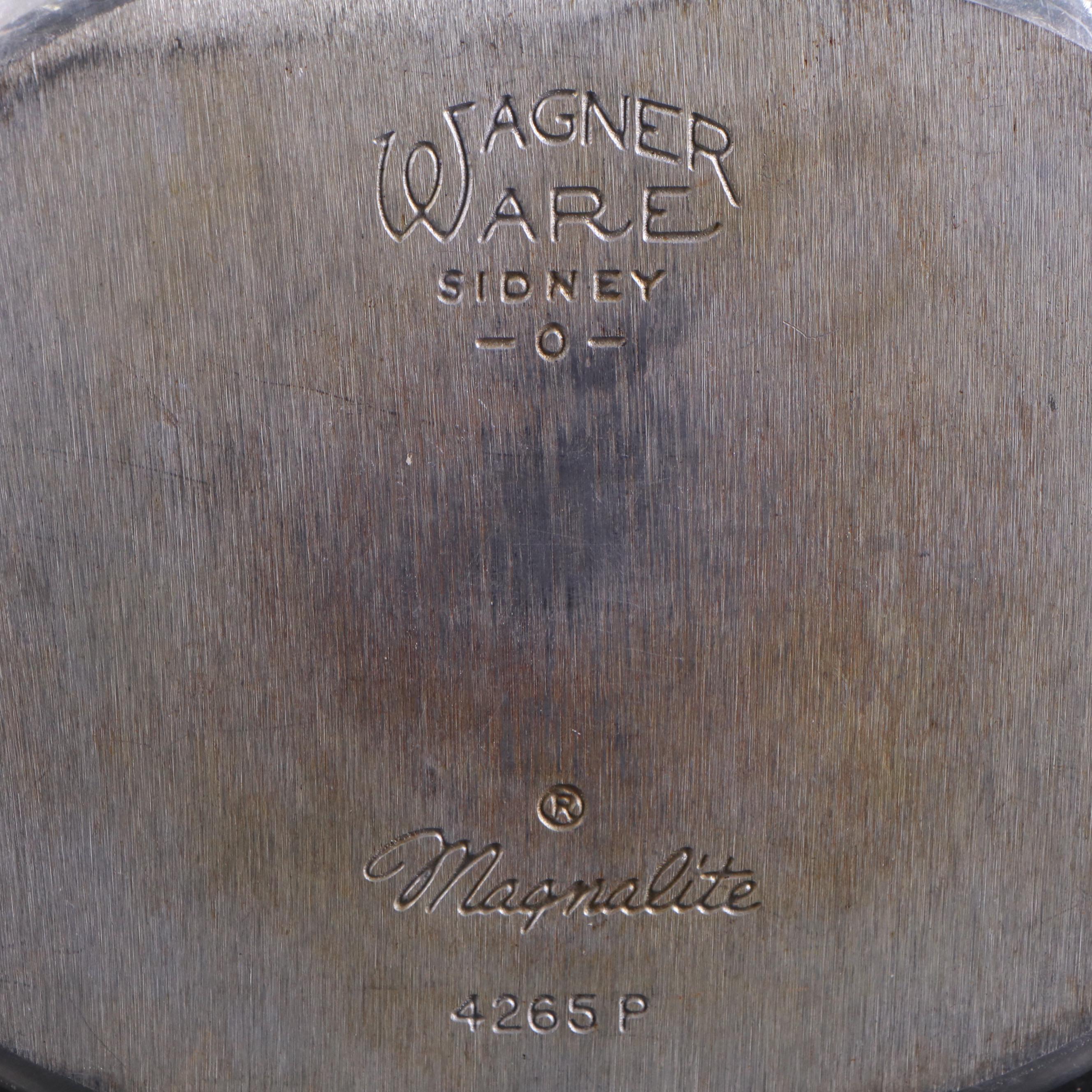 Wagner Ware Sidney Magnalite Roasting Pan, Mid-20th Century