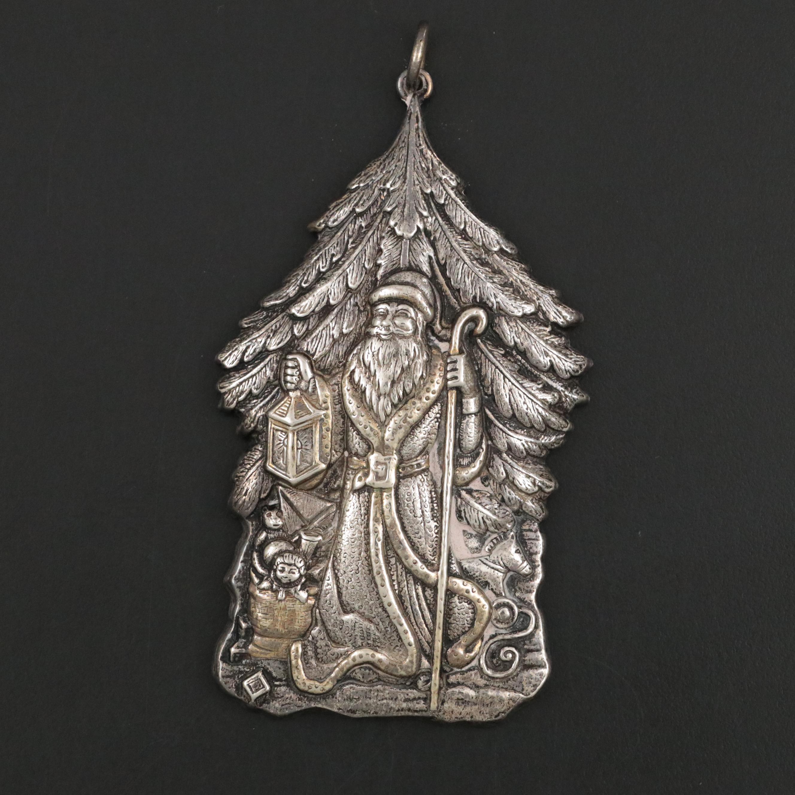 Buccellati Italian Sterling Silver No. 344 Ornament