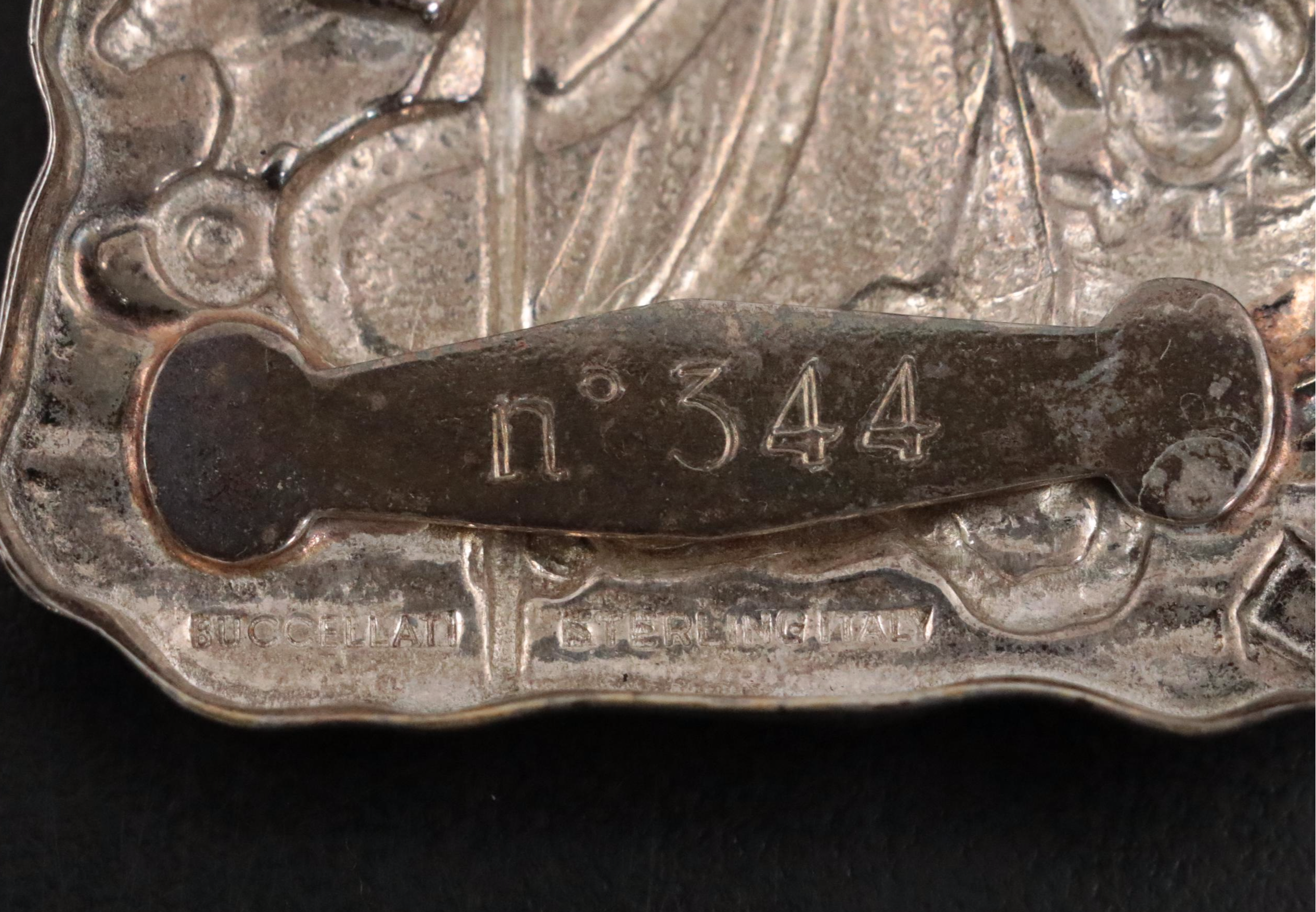 Buccellati Italian Sterling Silver No. 344 Ornament