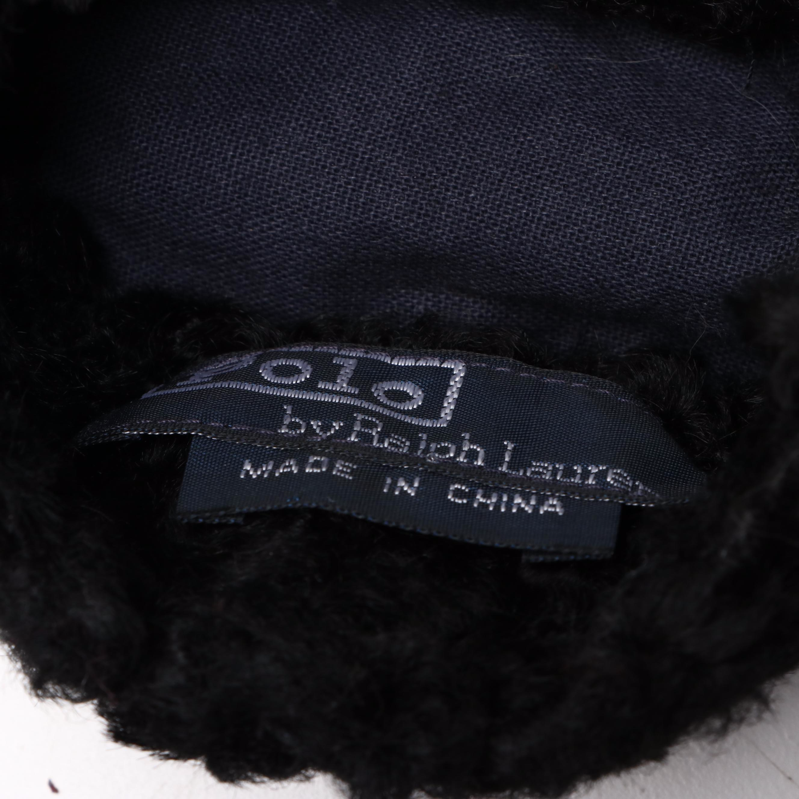 Steiff for Ralph Lauren "Russian Girl" Mohair Teddy Bear in Velvet Outfit, 1994