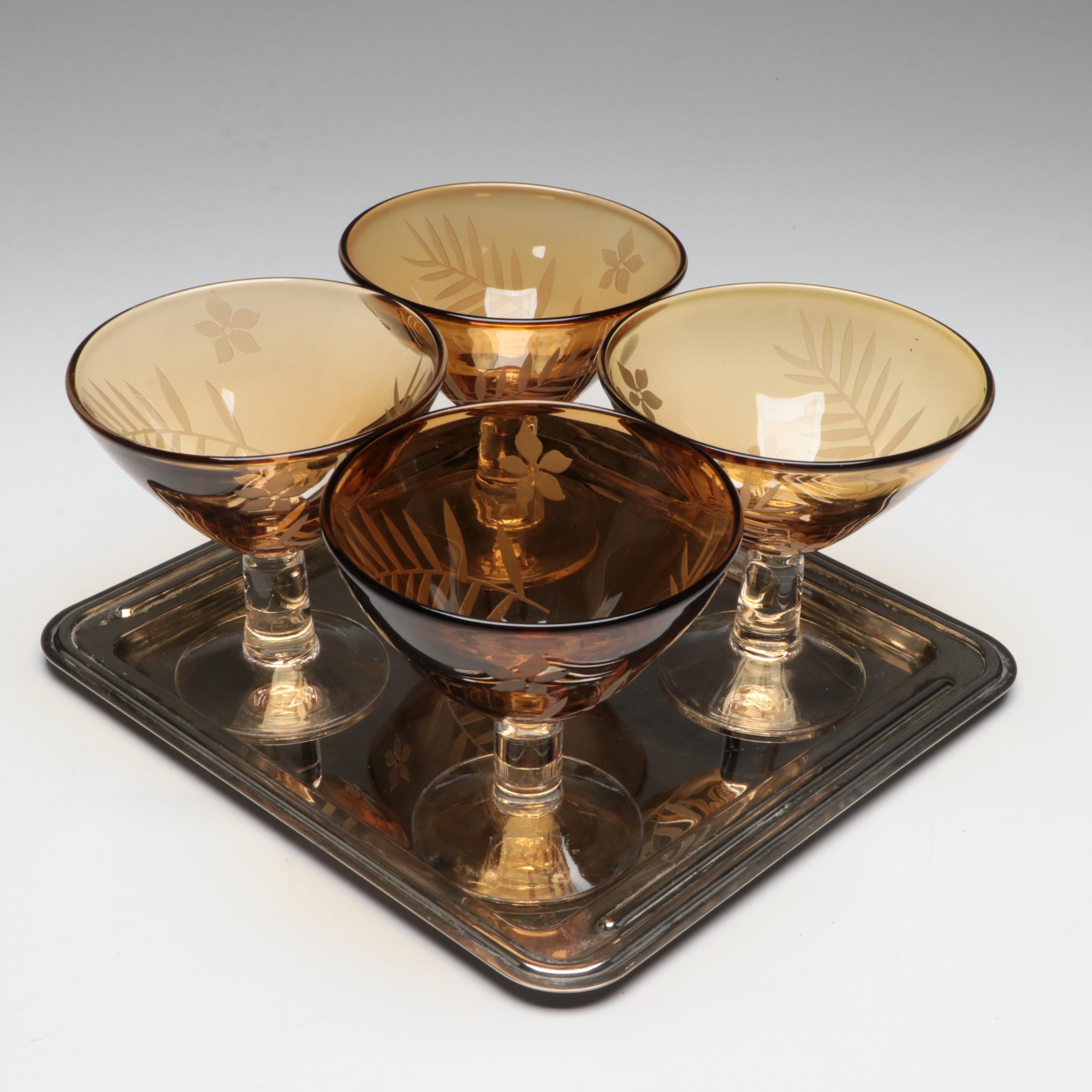 Godinger Silver Art Co. Silver Plate Serving Tray and More