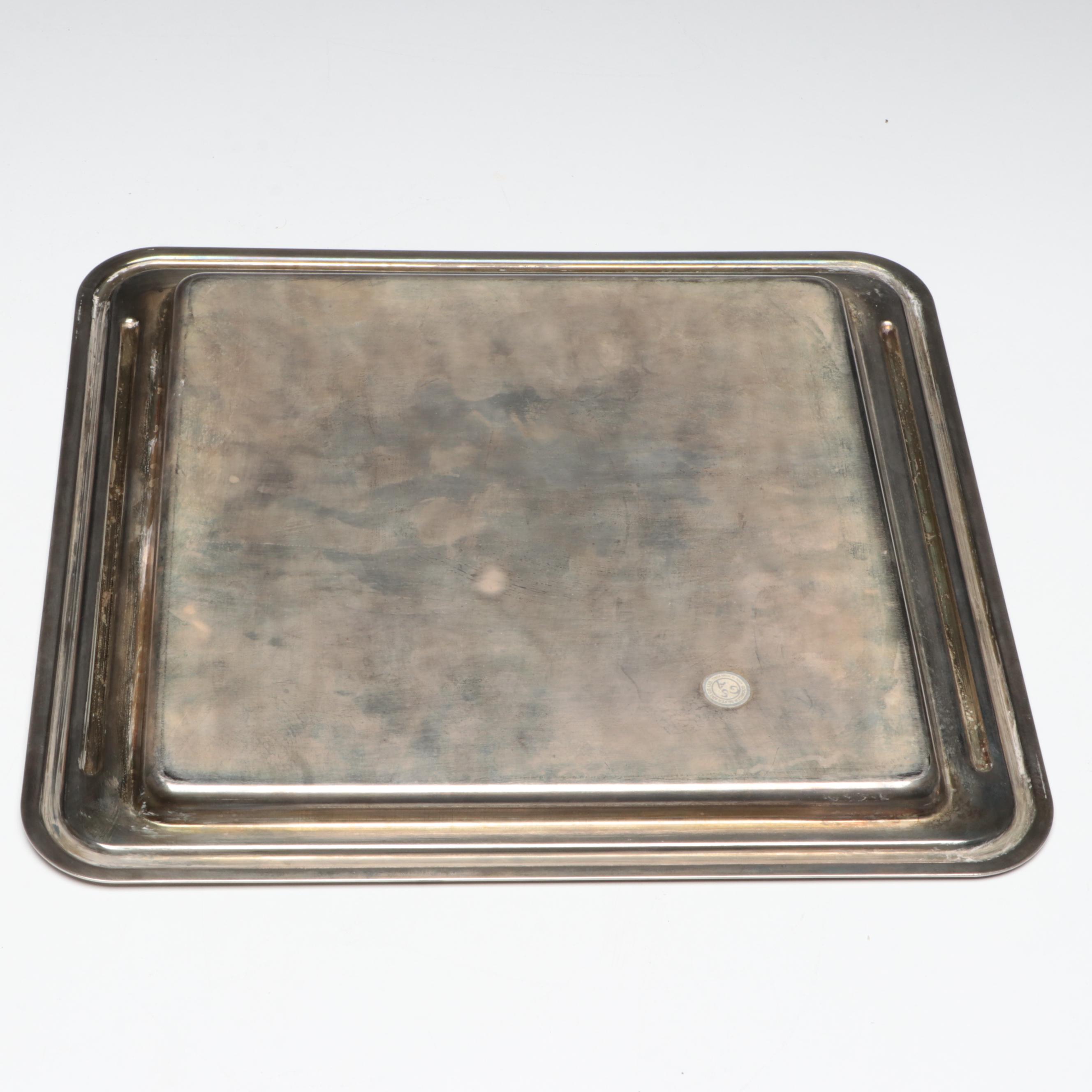 Godinger Silver Art Co. Silver Plate Serving Tray and More