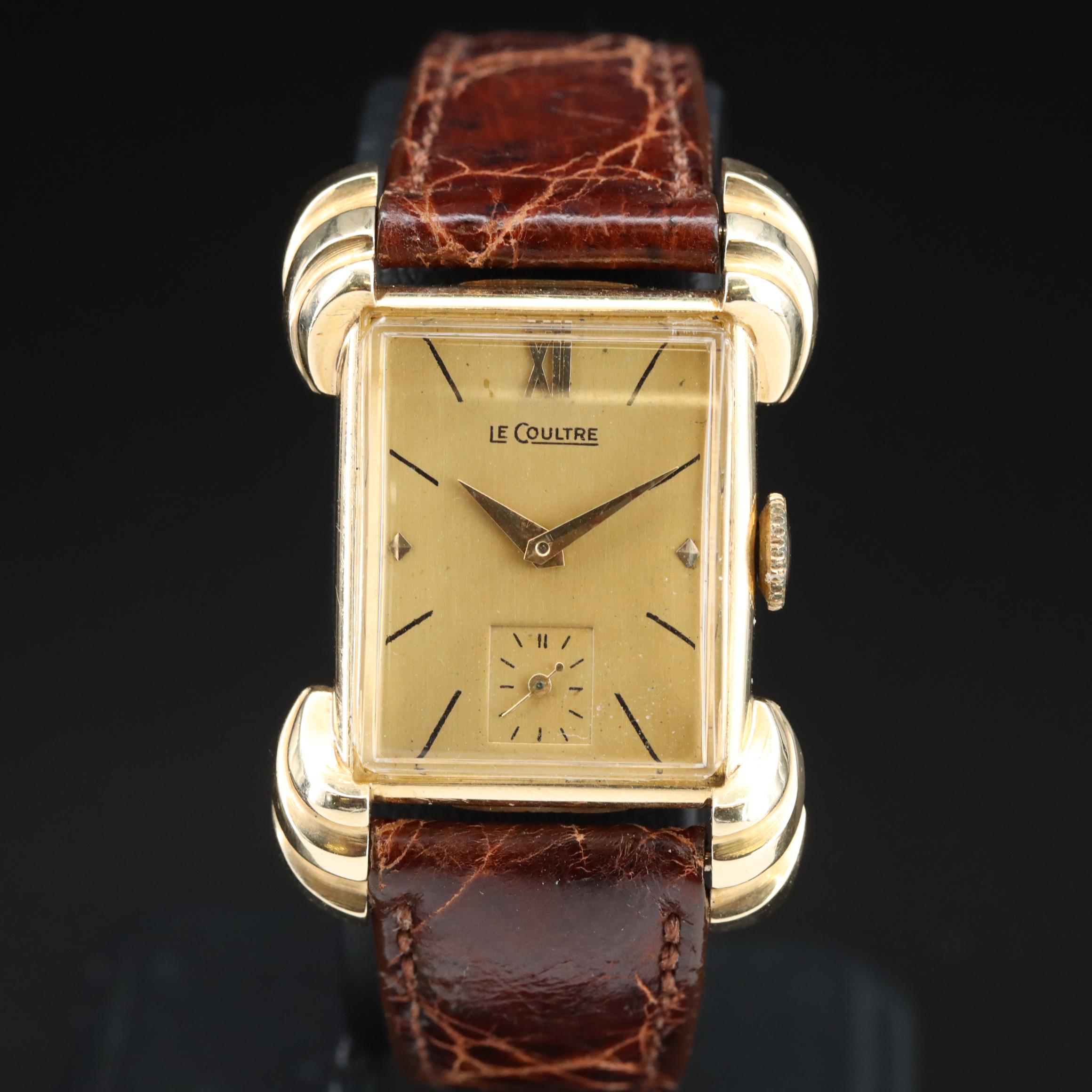 14K LeCoultre Stem Wind Watch
