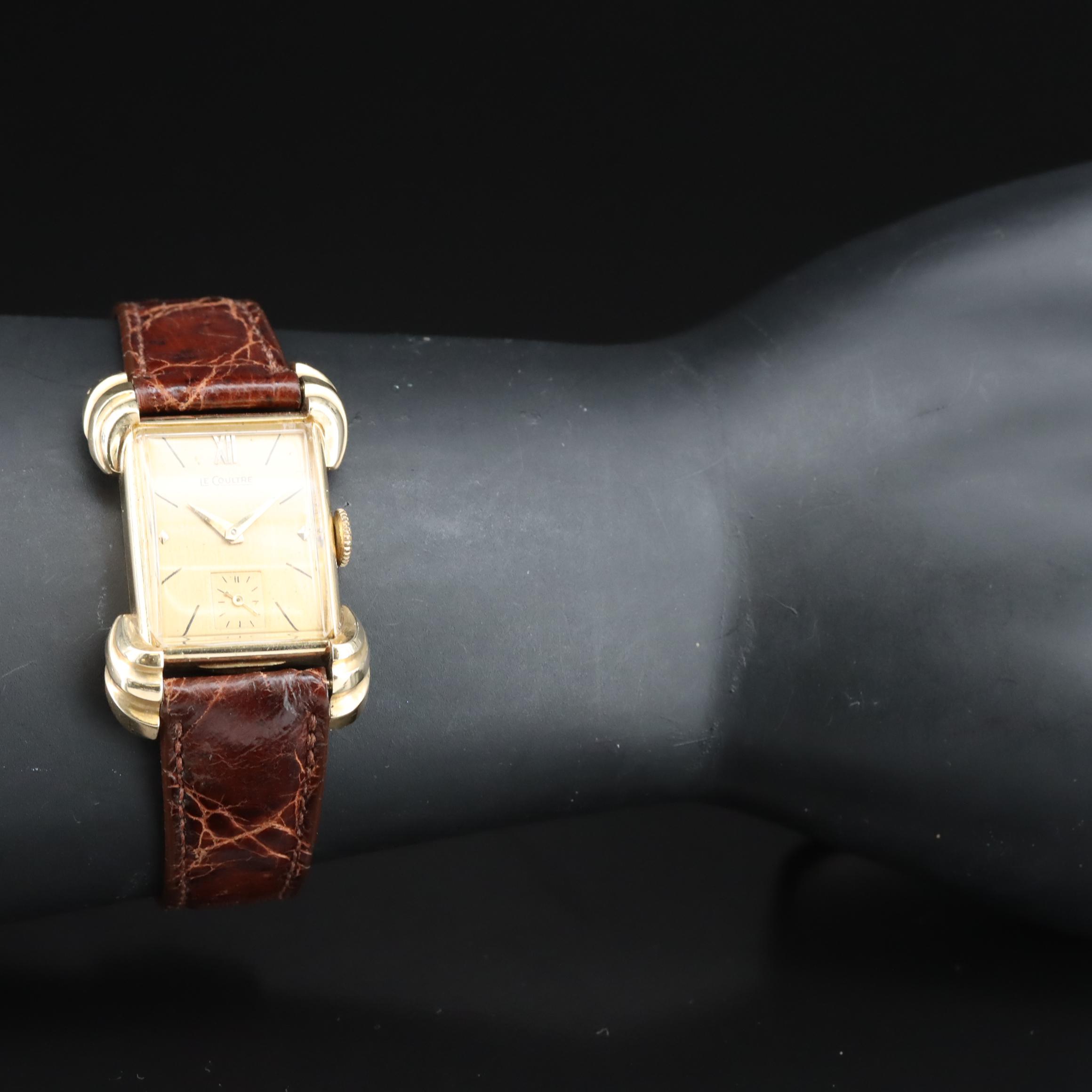 14K LeCoultre Stem Wind Watch