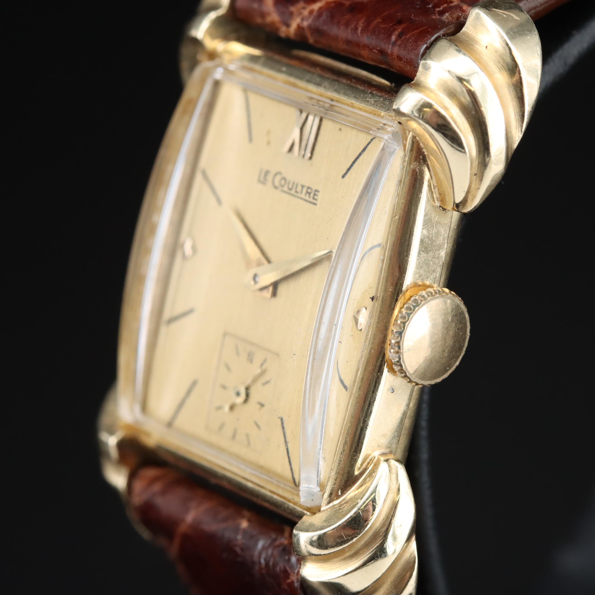 14K LeCoultre Stem Wind Watch