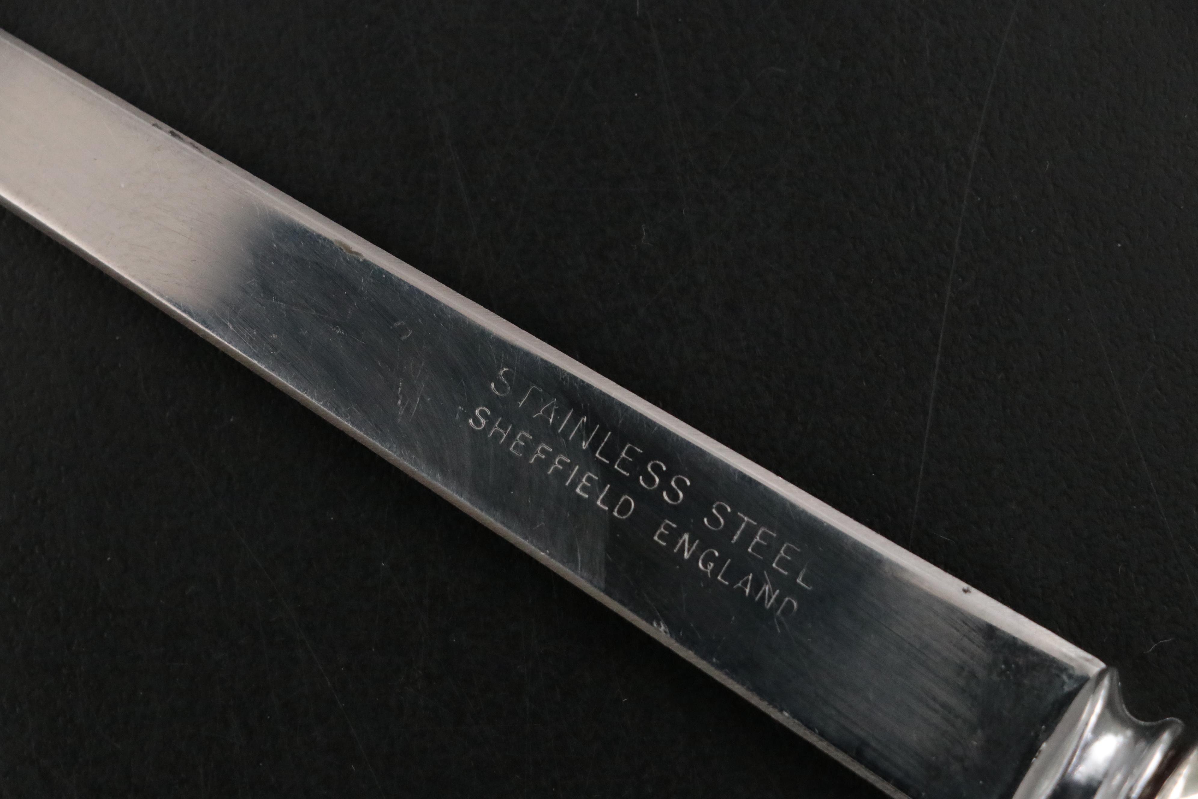 Lerche Brass and Leather Scissor and Letter Opener Set with Other Letter Openers