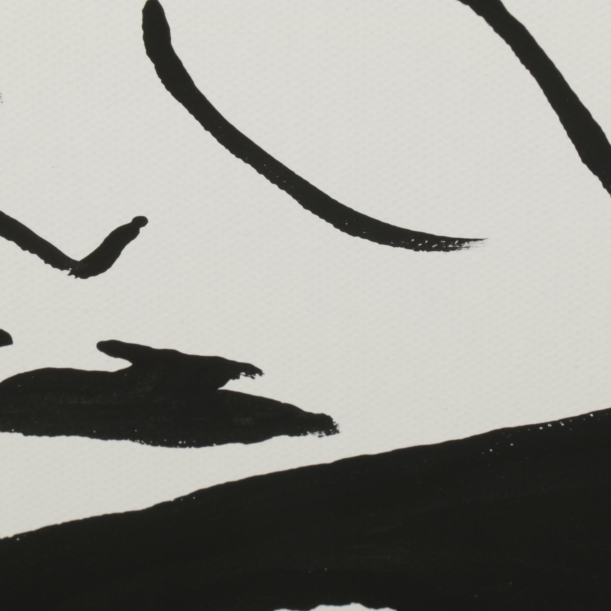 deSanto Male Figural Acrylic Painting "SARO", 2024