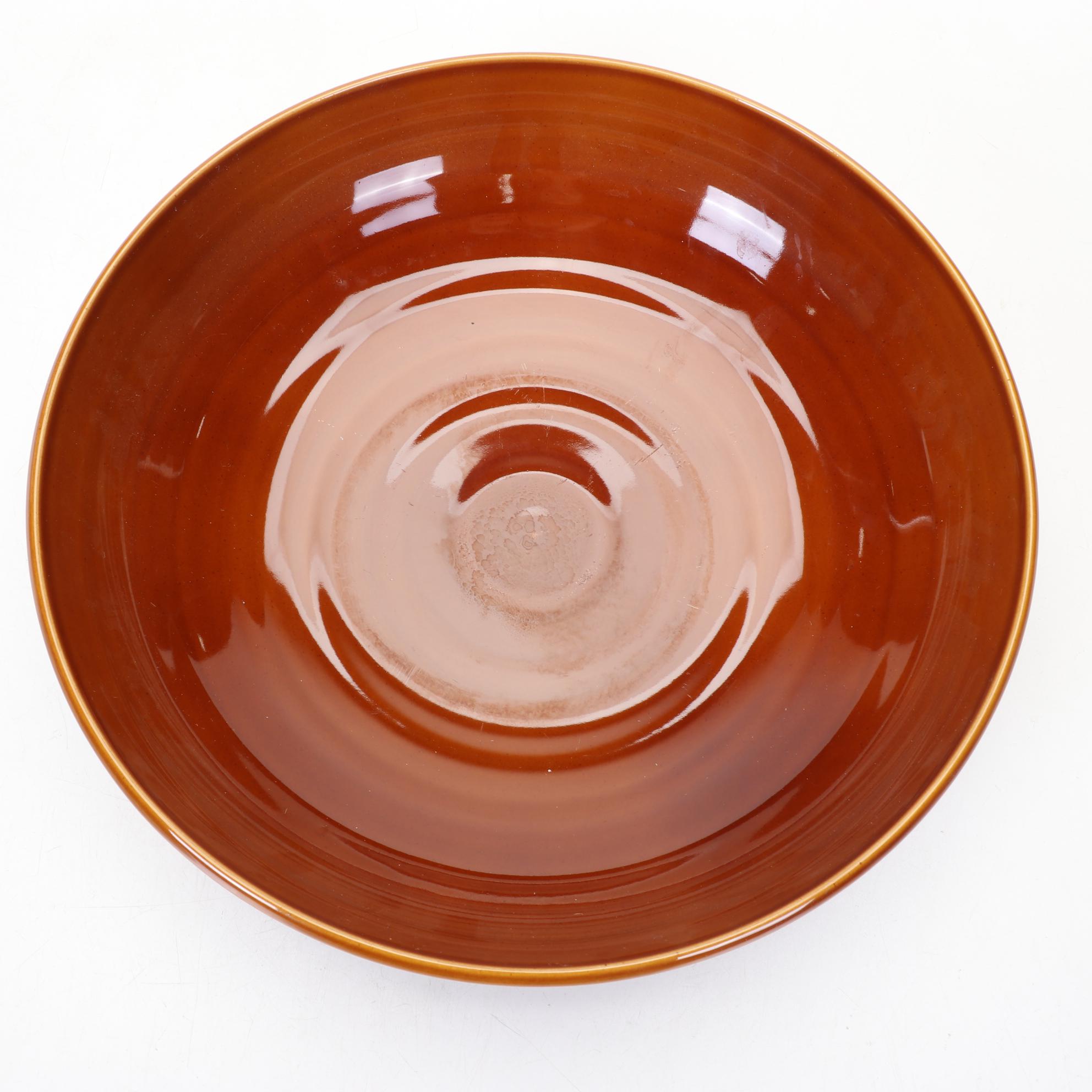 Emile Henry Ceramic Pasta Bowl and Plates with Three Cookbooks