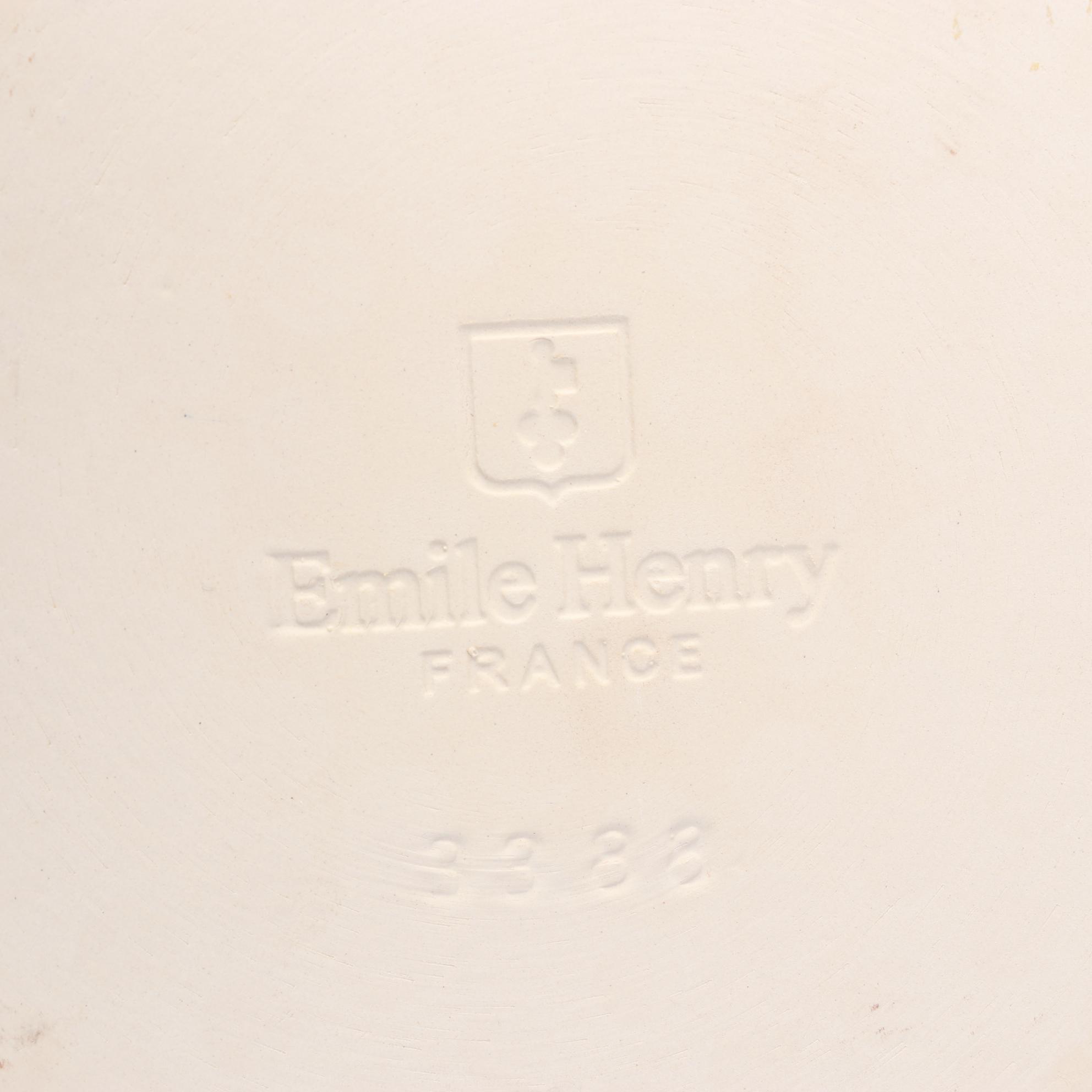 Emile Henry Ceramic Pasta Bowl and Plates with Three Cookbooks