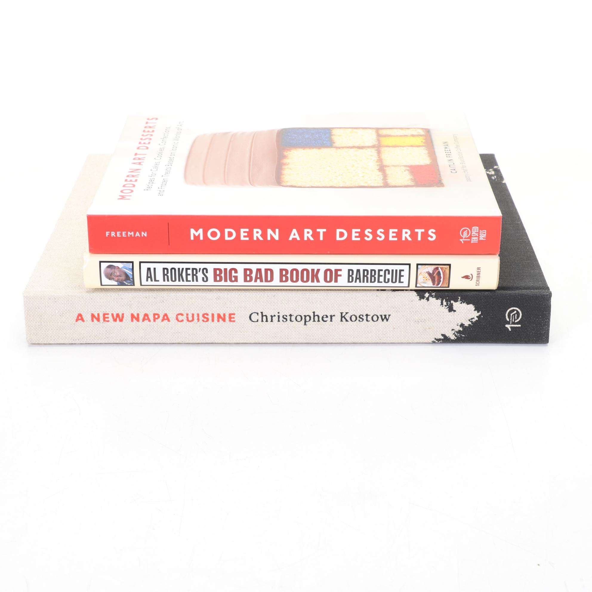 Emile Henry Ceramic Pasta Bowl and Plates with Three Cookbooks