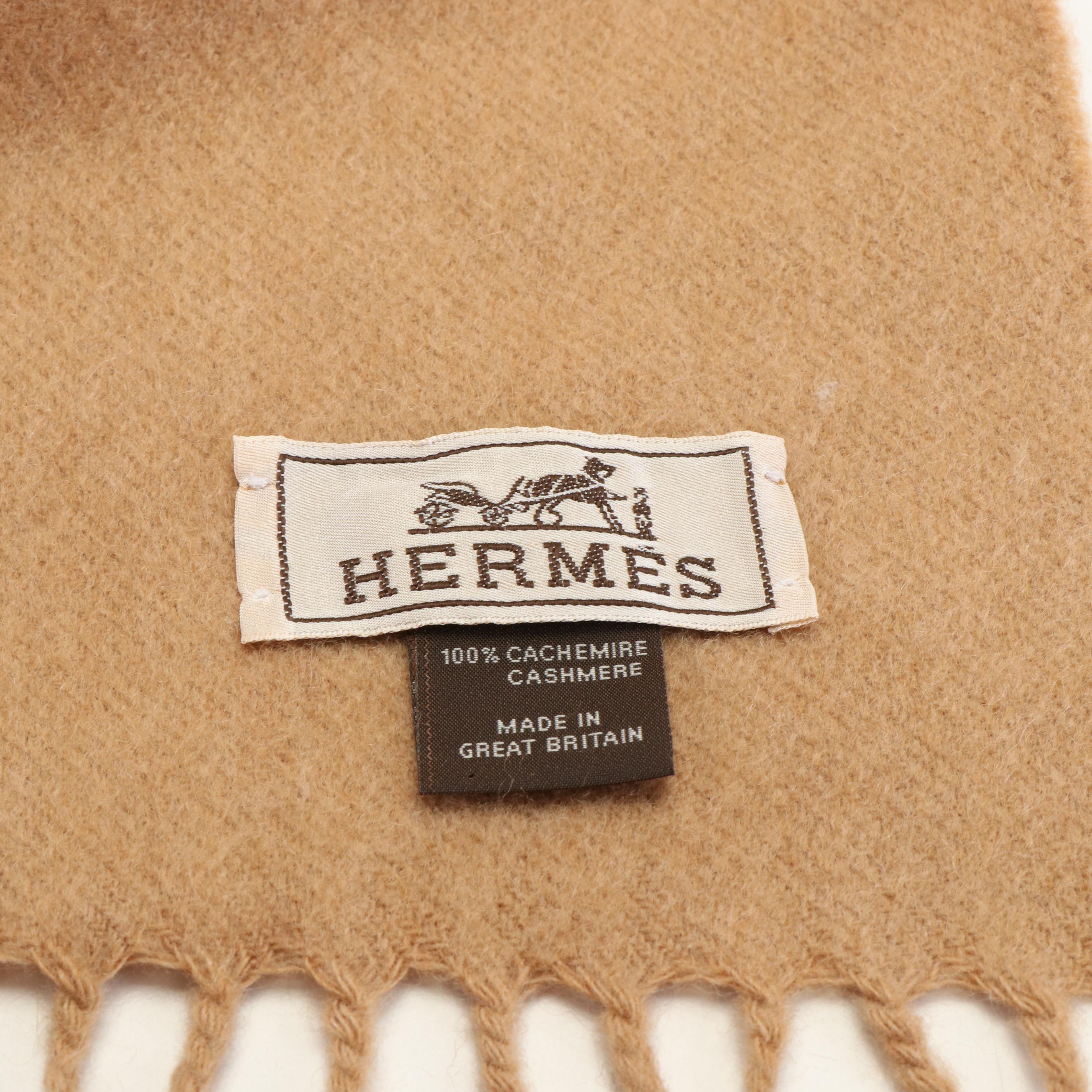 Hermès Cashmere Scarf