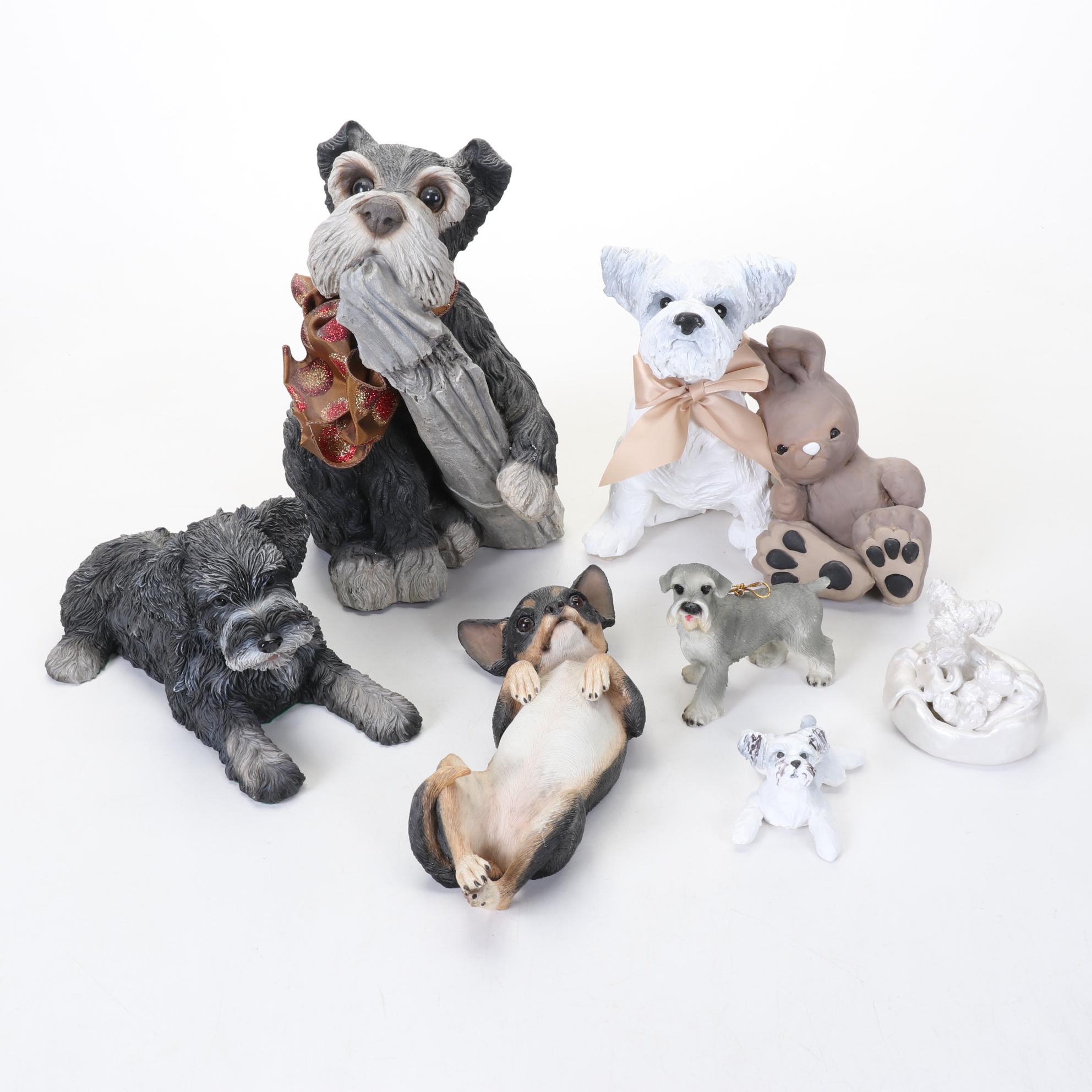Danbury Mint, Sandicast and Other Dog Figurines