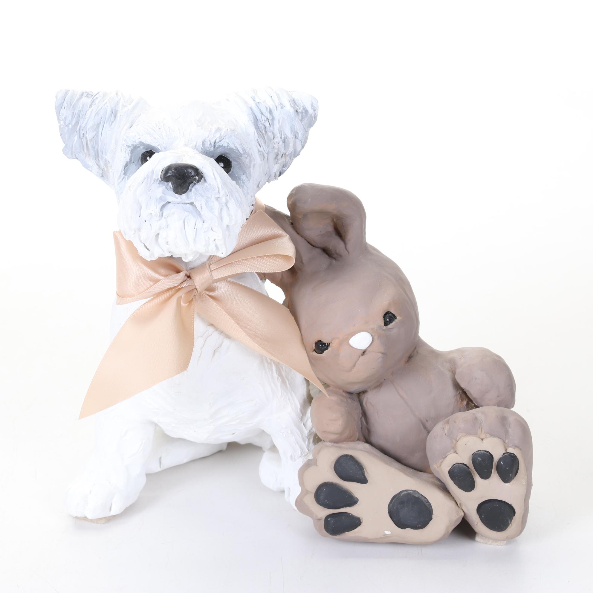 Danbury Mint, Sandicast and Other Dog Figurines