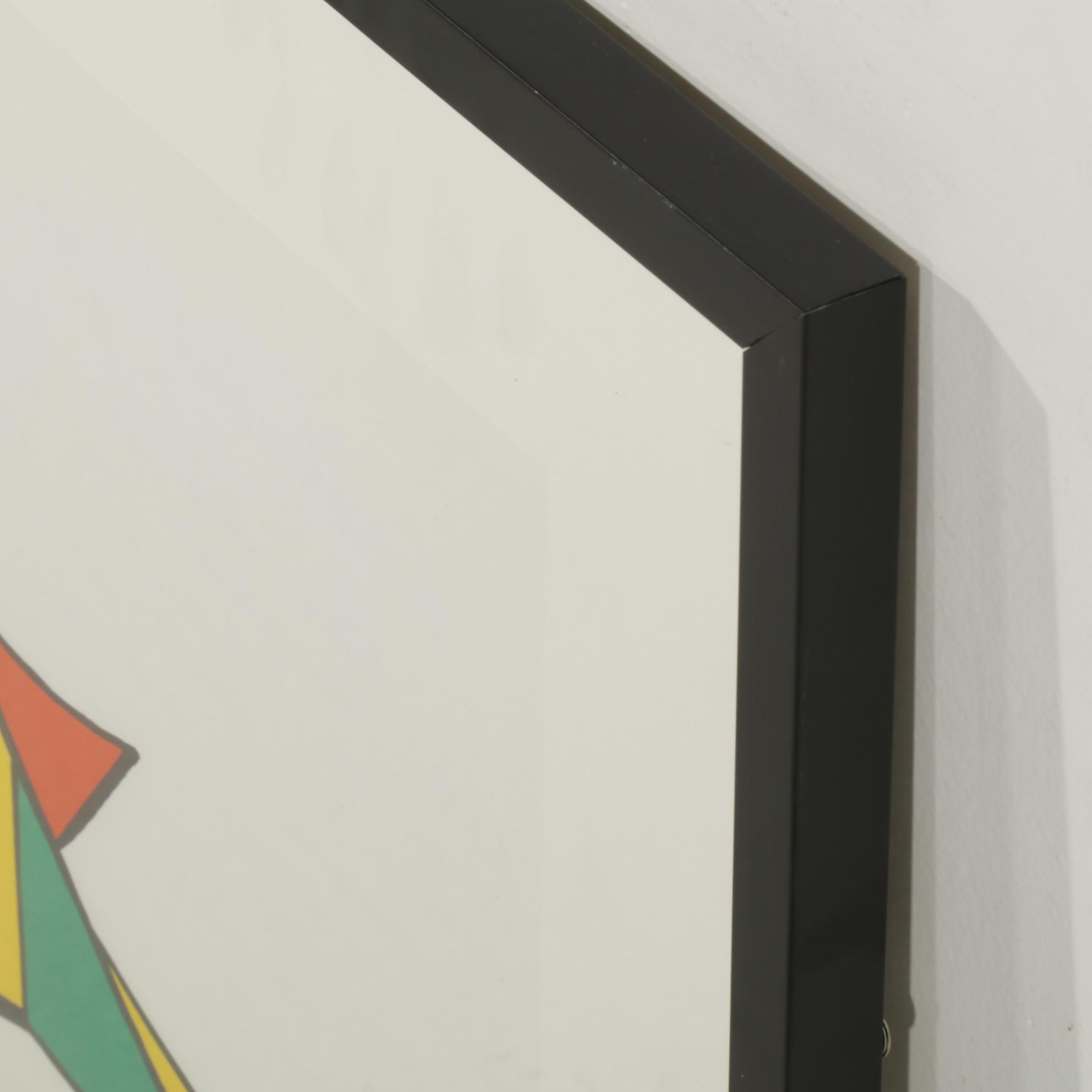 Alexander Calder Double-Page Color Lithograph for "Derrière le Miroir," 1963