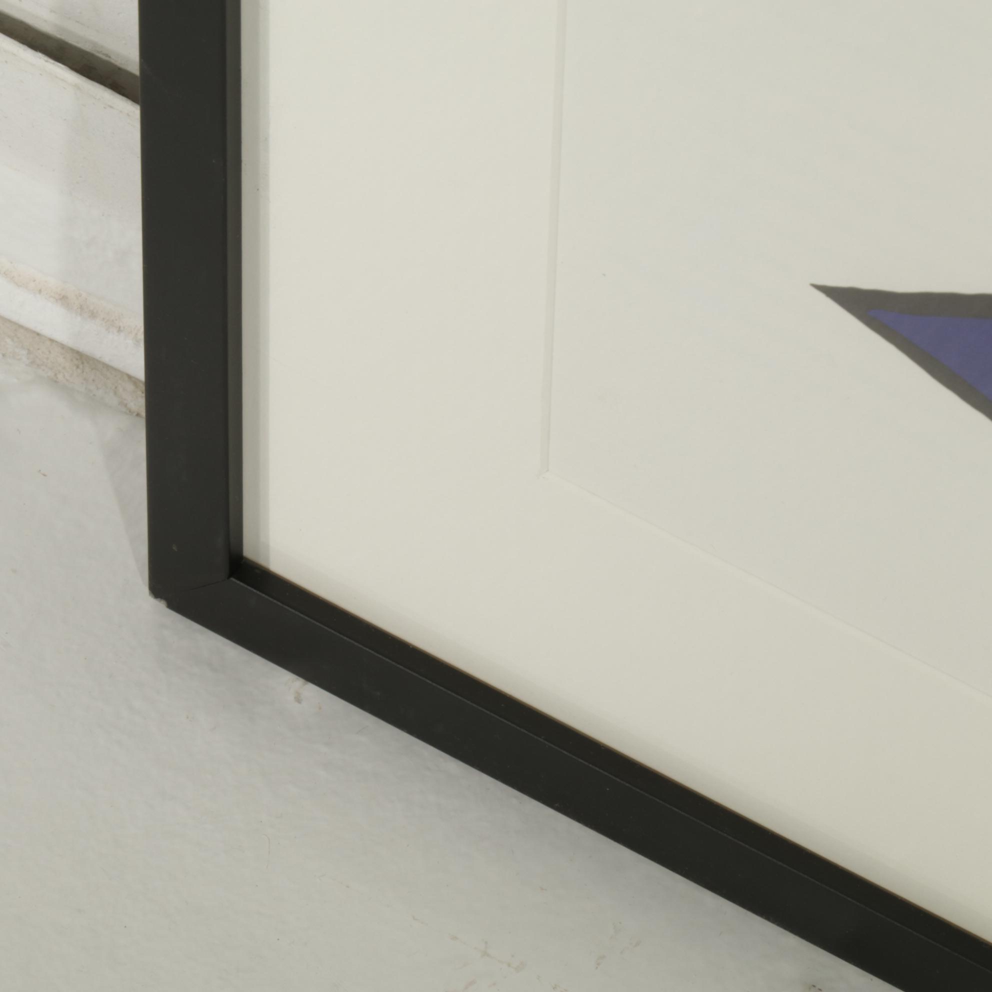 Alexander Calder Double-Page Color Lithograph for "Derrière le Miroir," 1963