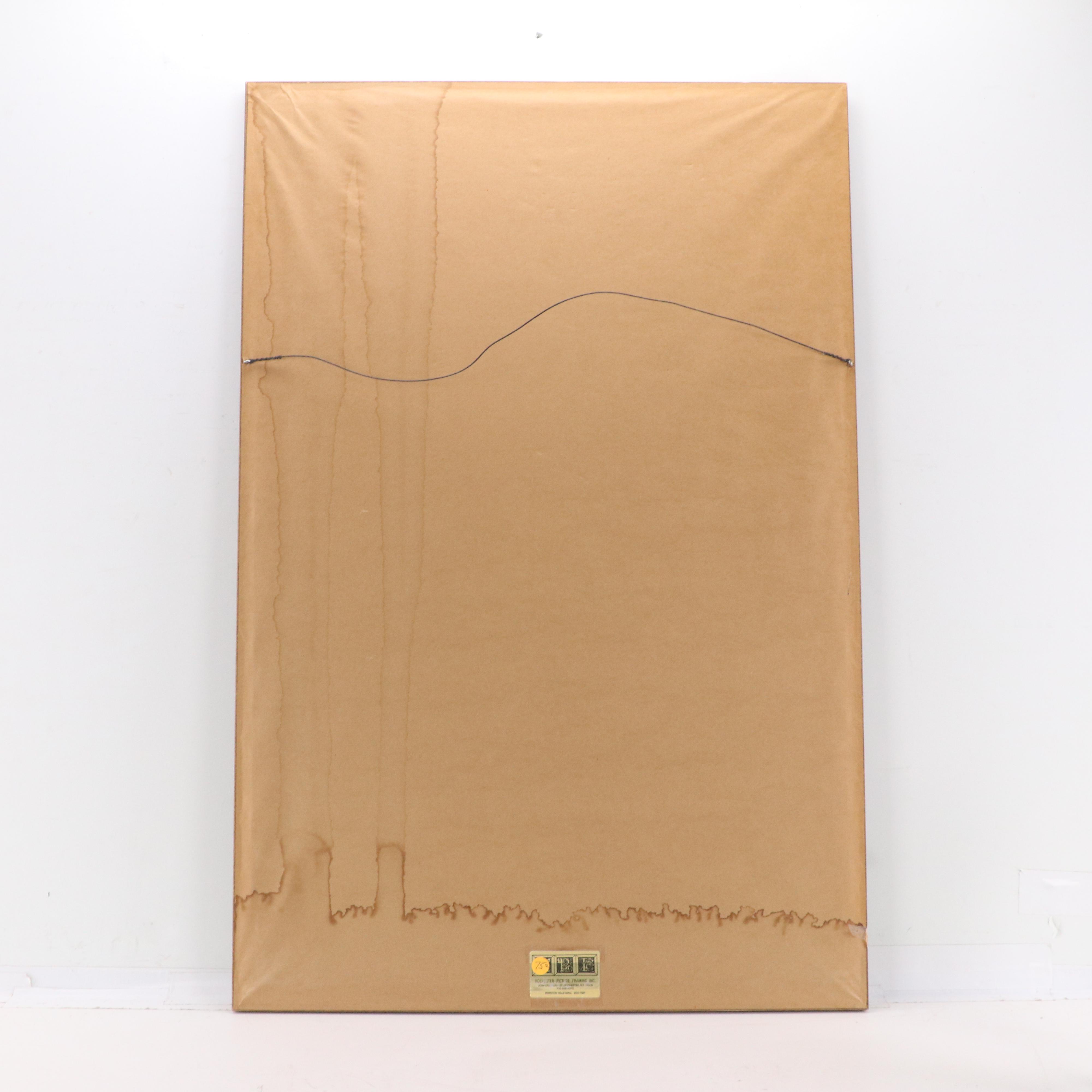 Art Expo 1980 Offset Lithograph Poster After J.M.W. Chrzanoska