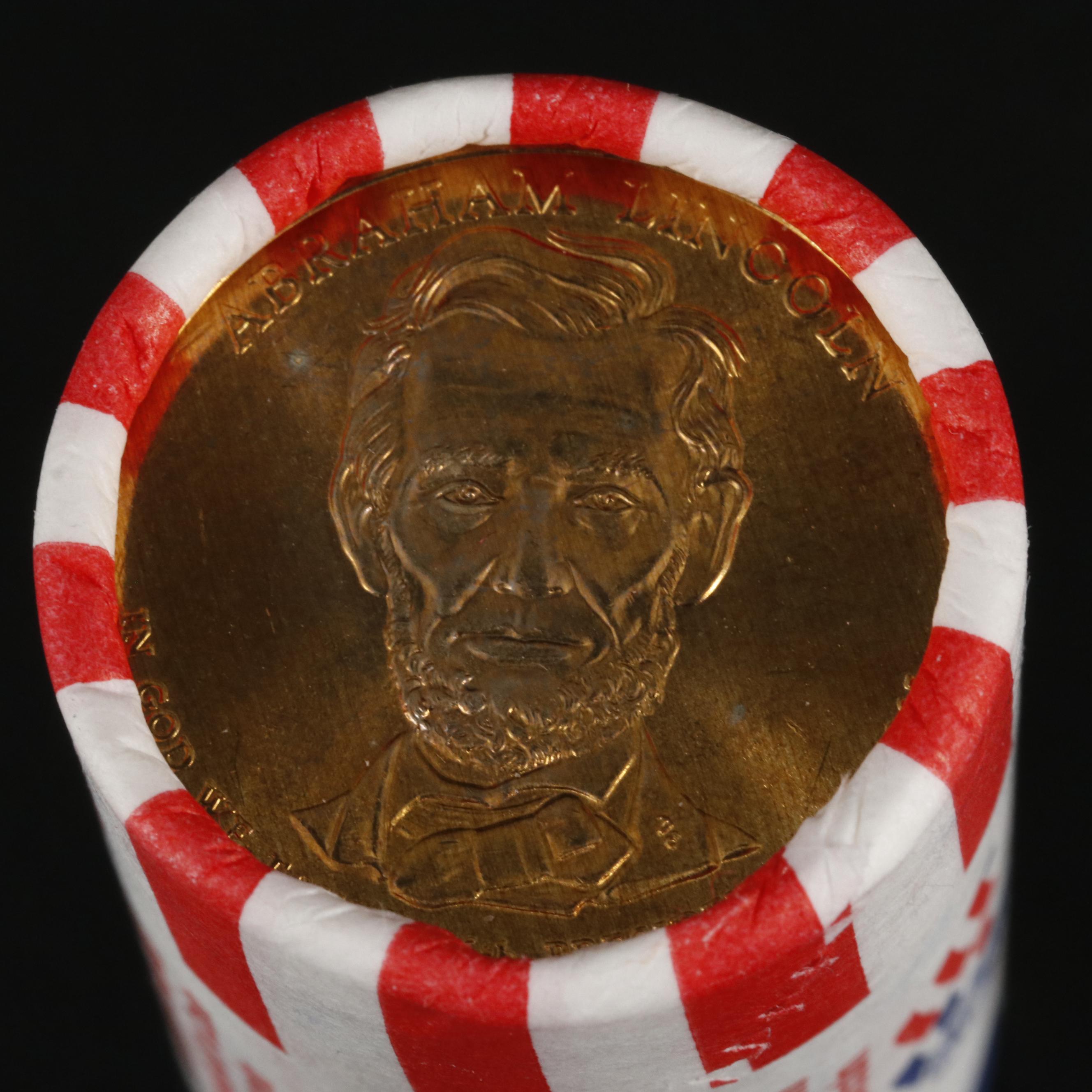 Three Uncirculated Presidential Dollar $25 Rolls