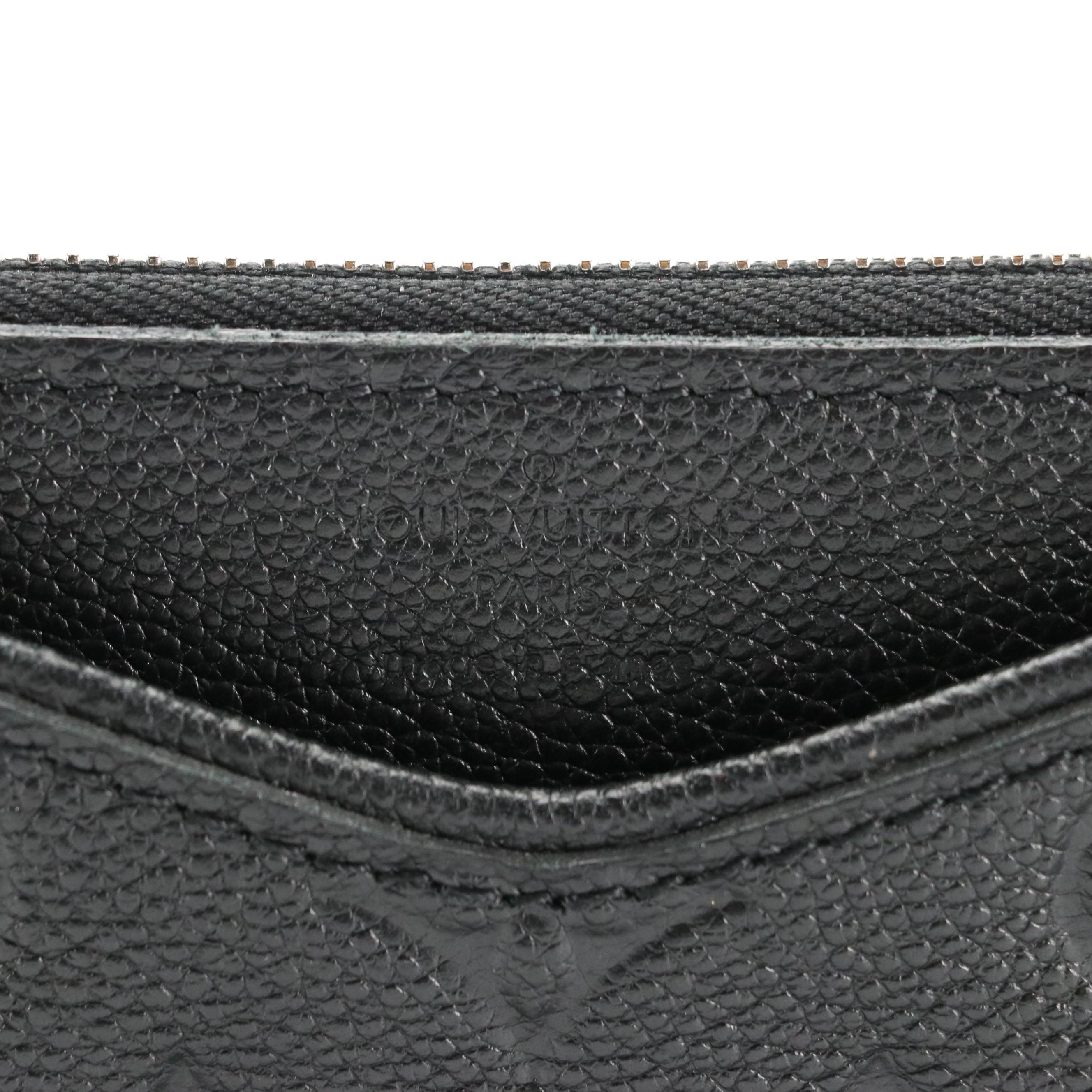 Louis Vuitton Uniformes Pallas Crossbody Bag in Black Monogram Empreinte Leather