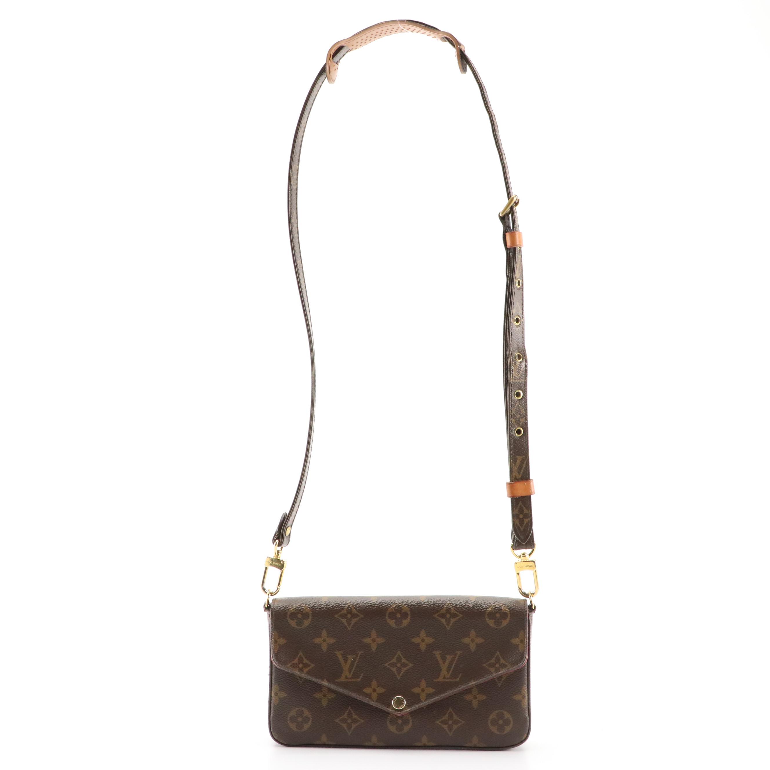 Louis Vuitton Félicie Monogram Canvas Pochette Shoulder Bag