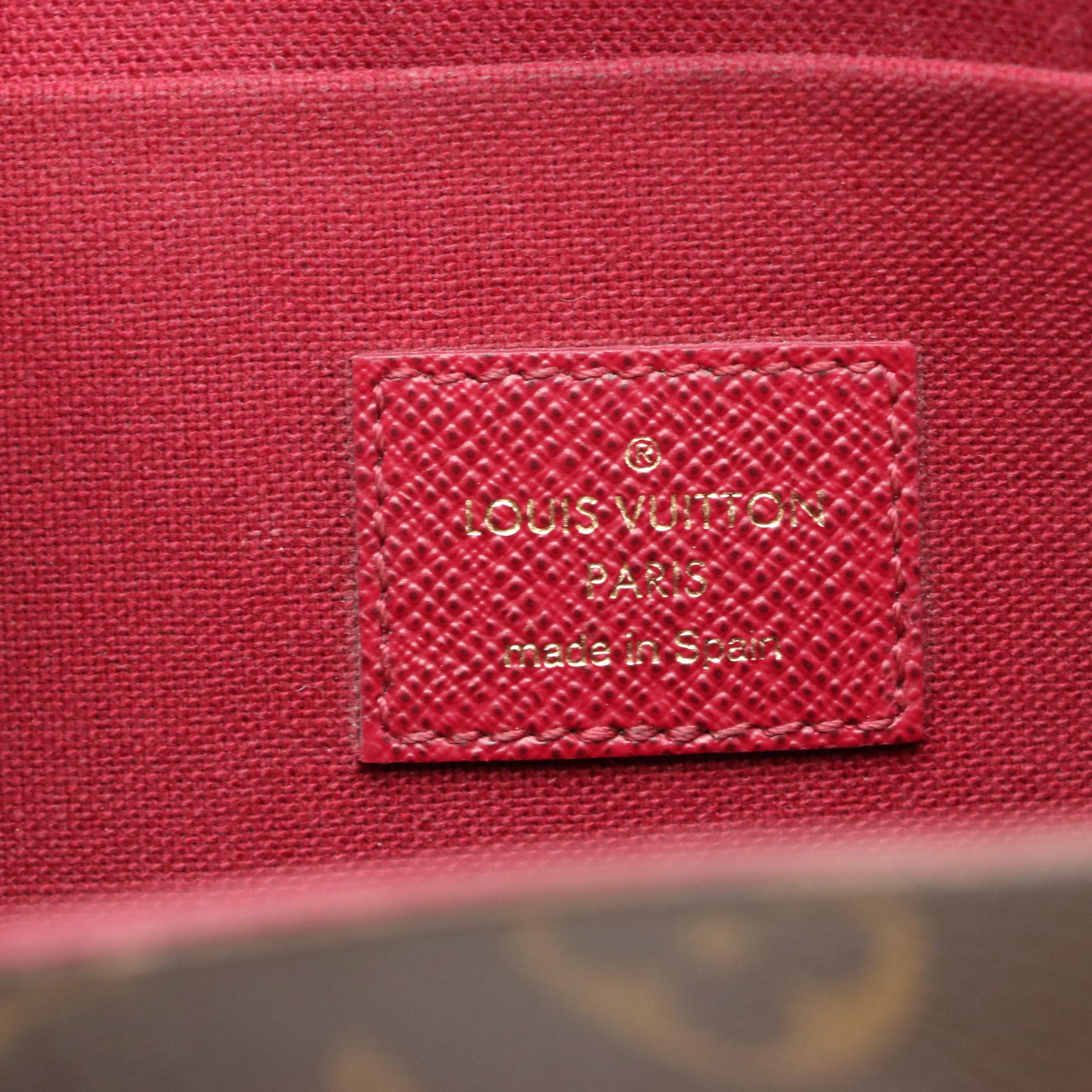 Louis Vuitton Félicie Monogram Canvas Pochette Shoulder Bag