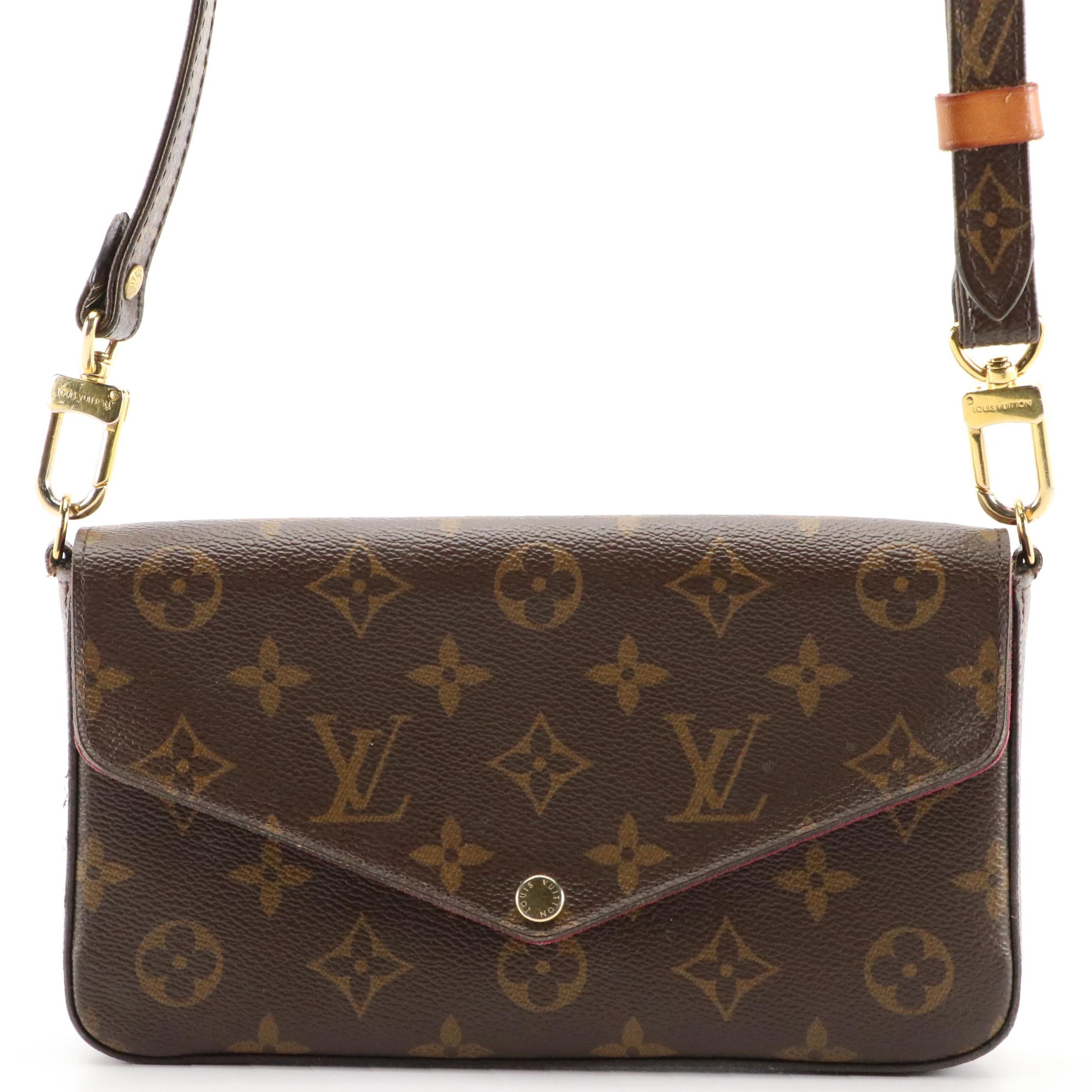 Louis Vuitton Félicie Monogram Canvas Pochette Shoulder Bag
