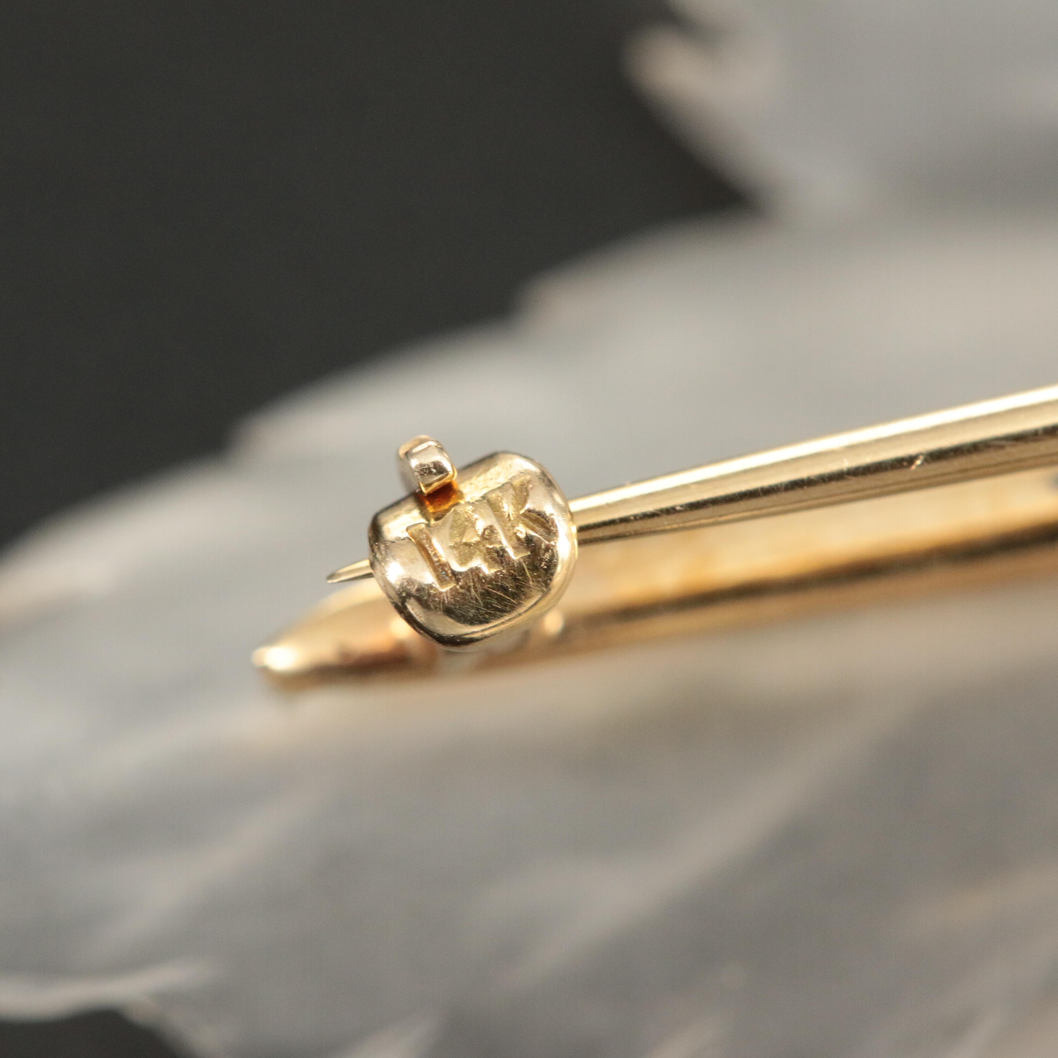 Tiffany & Co. 14K Rock Crystal, Sapphire, and Diamond Leaf Brooch