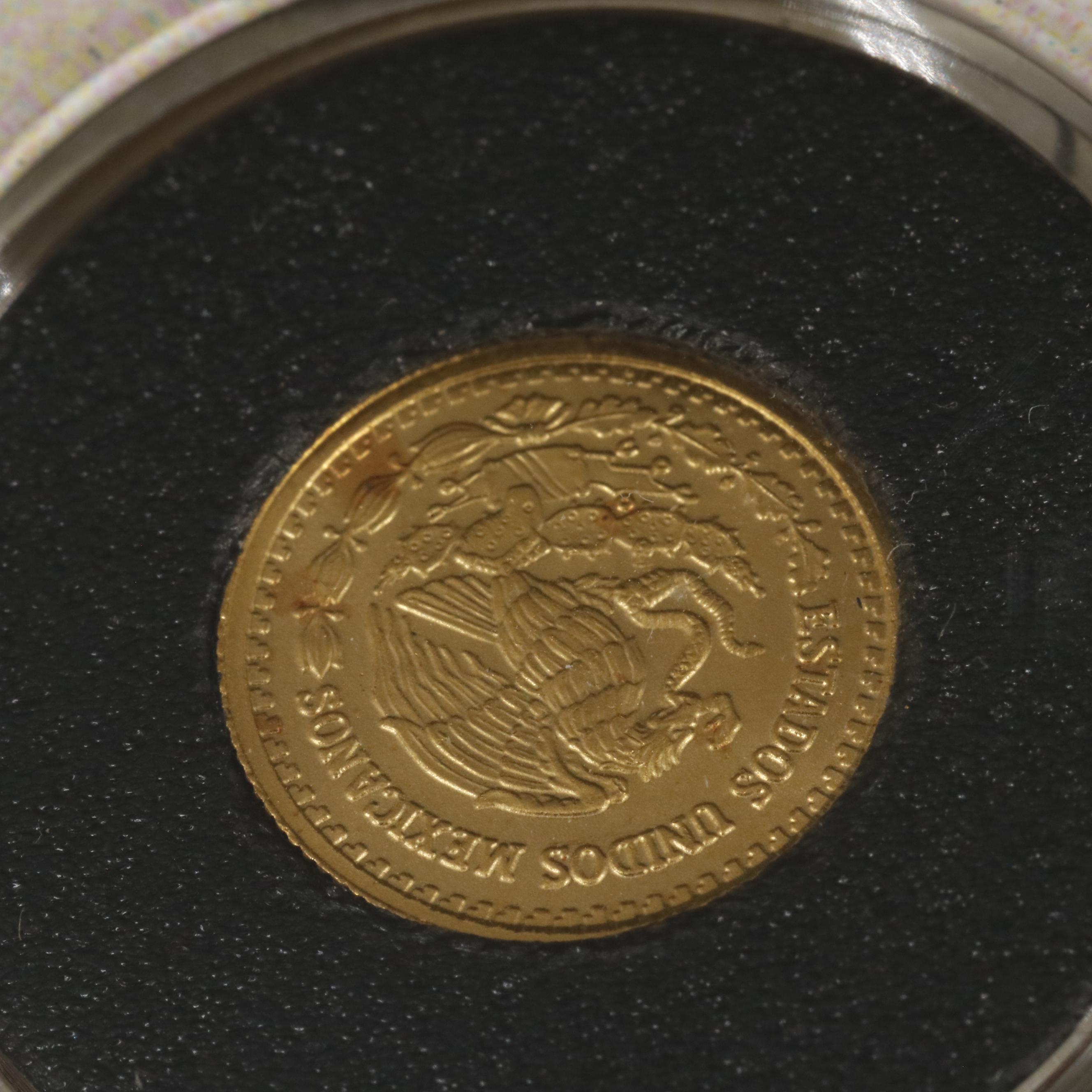 2002 Mexico 1/20th Oz. Gold Libertad Coin