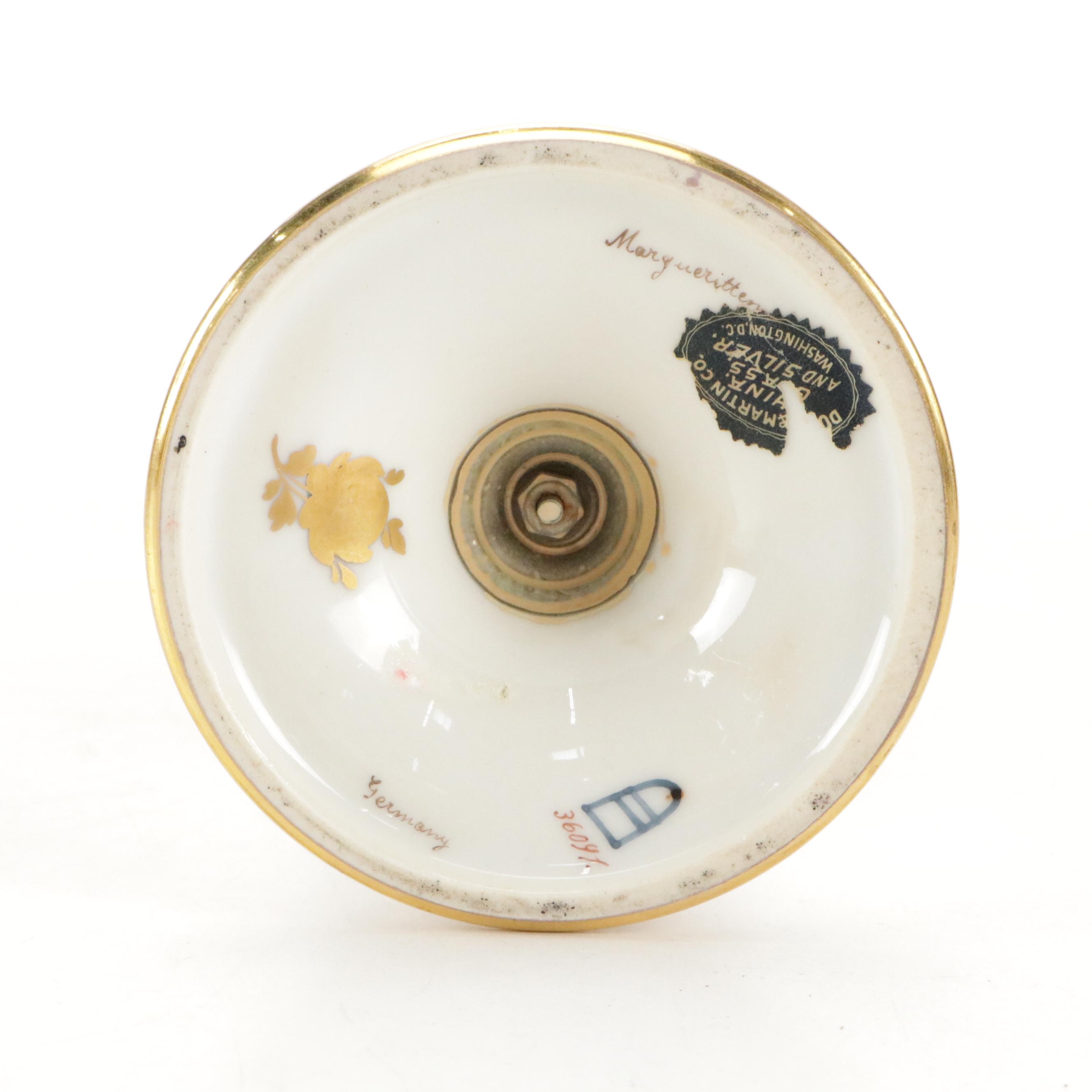 Royal Vienna Style Hand-Painted Portrait Vase, Late 19th/ Early 20th Century