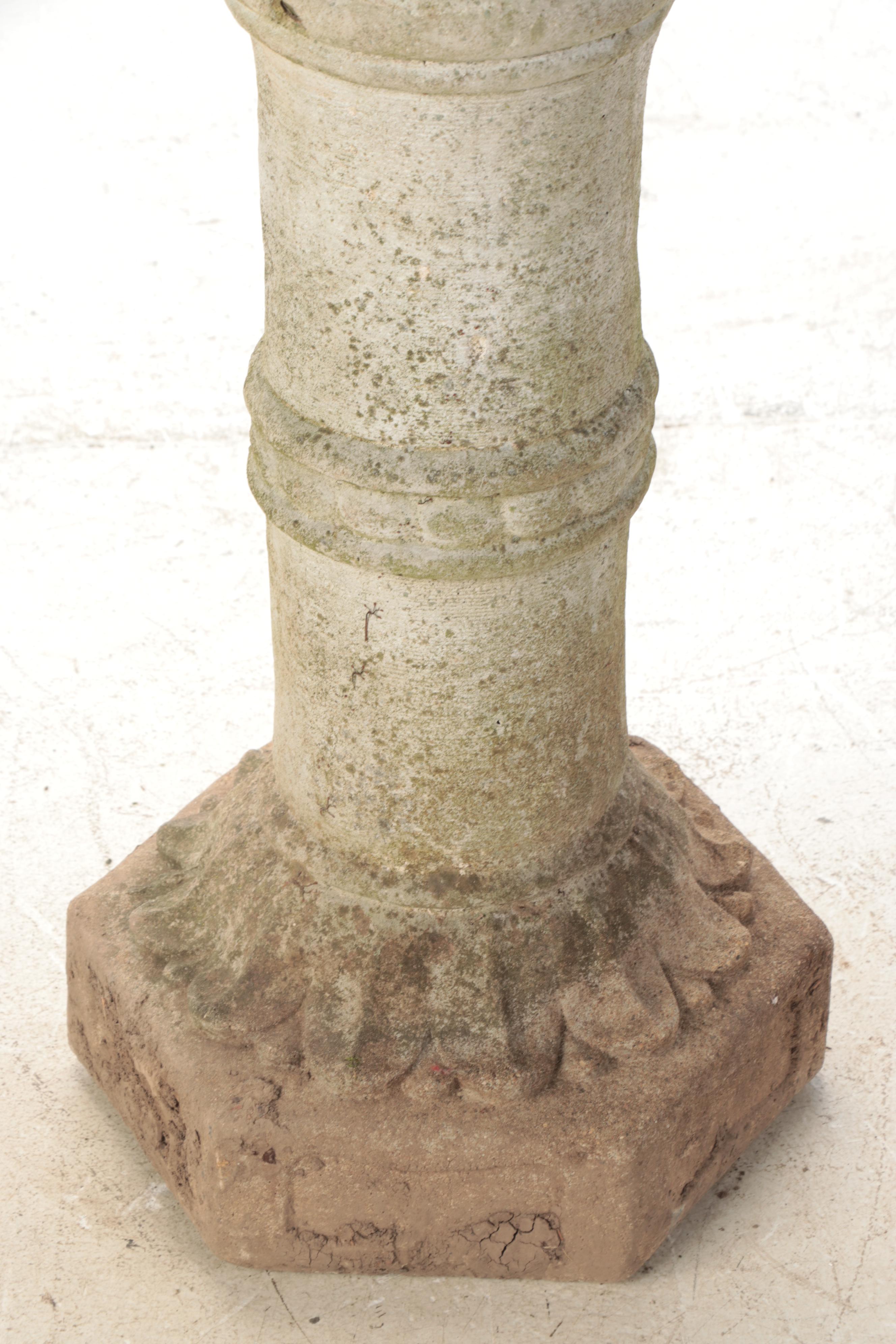 East Asian Style Cast Concrete Pagoda Garden Statue
