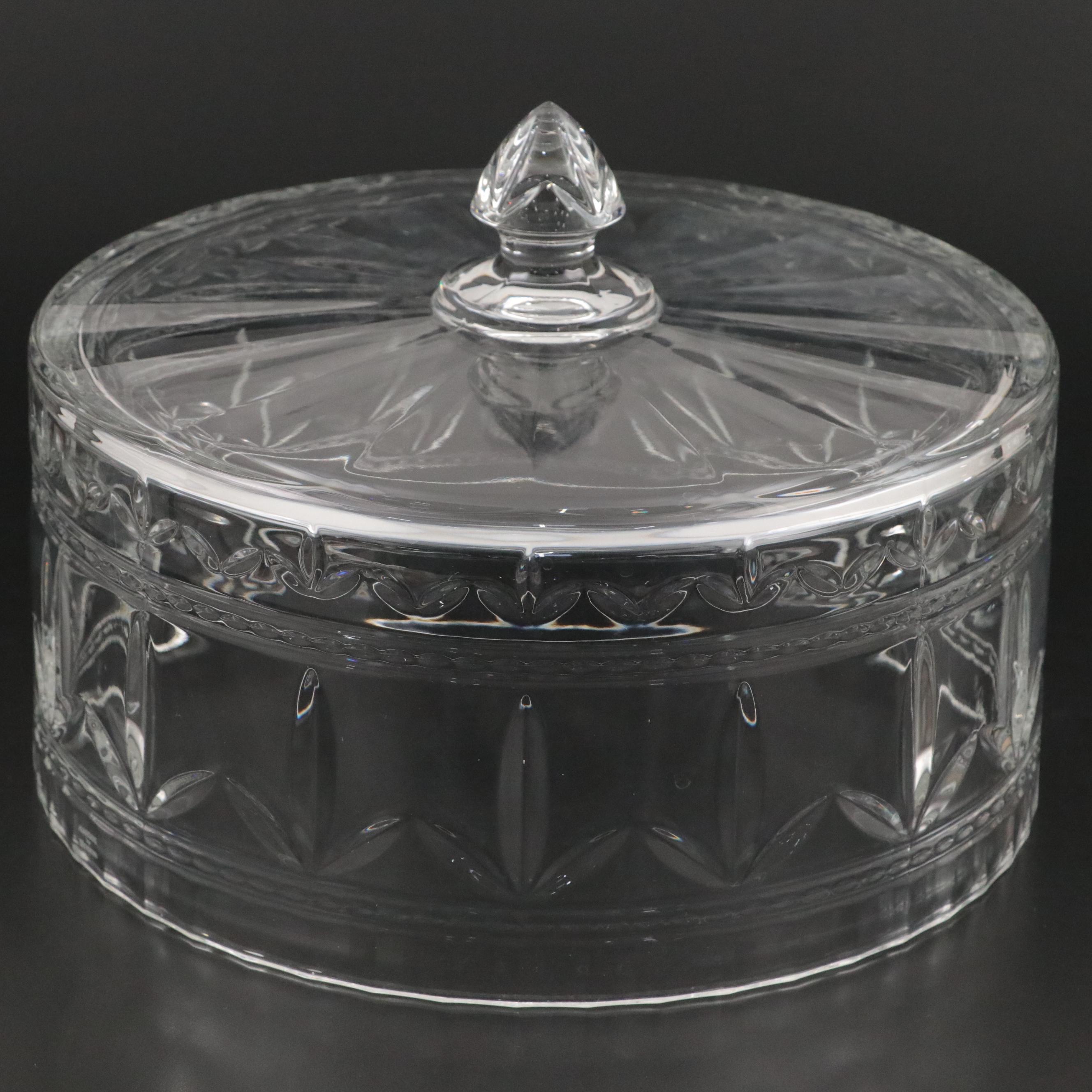 Marquis by Waterford Crystal Convertible Cake Stand and Punch Bowl