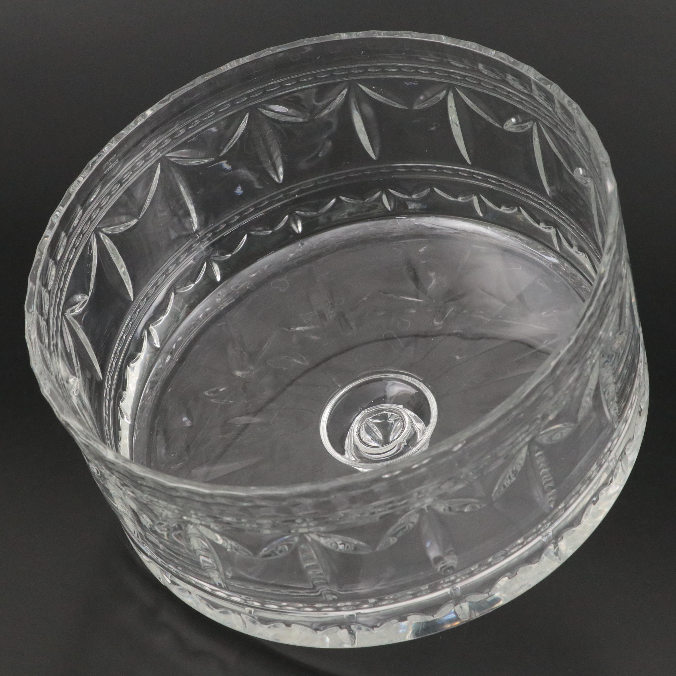 Marquis by Waterford Crystal Convertible Cake Stand and Punch Bowl