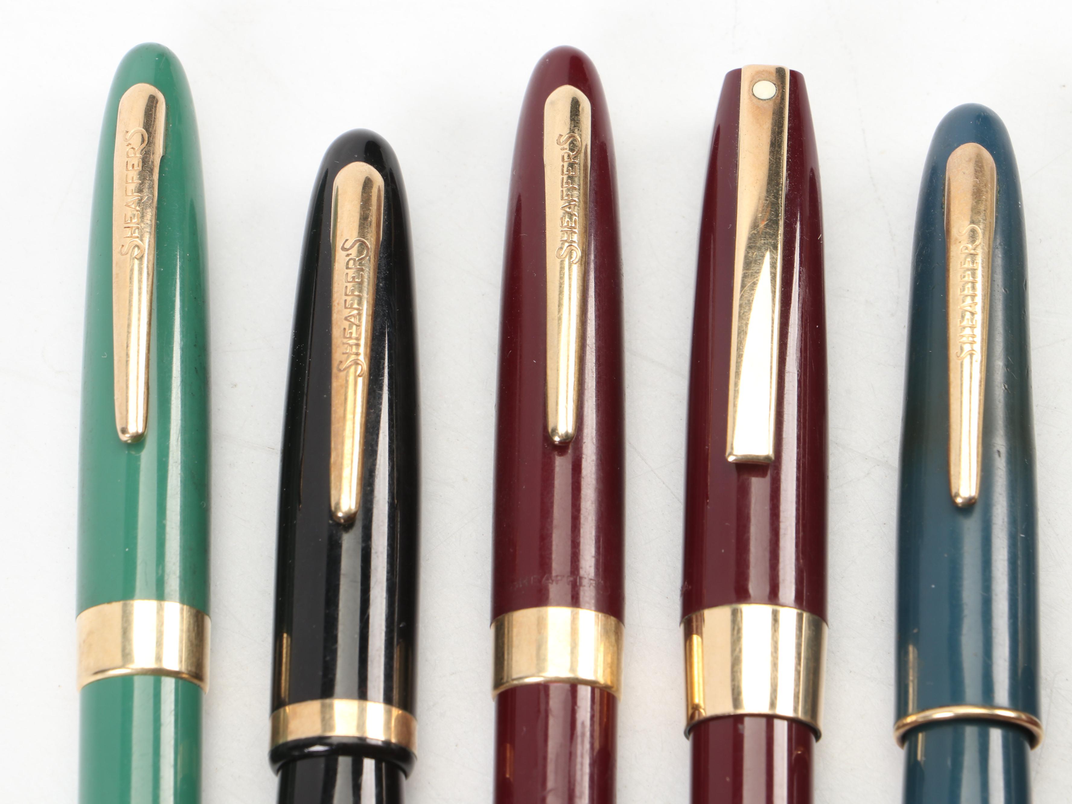 Sheaffer Fountain Pen Collection with 14K Gold Nibs