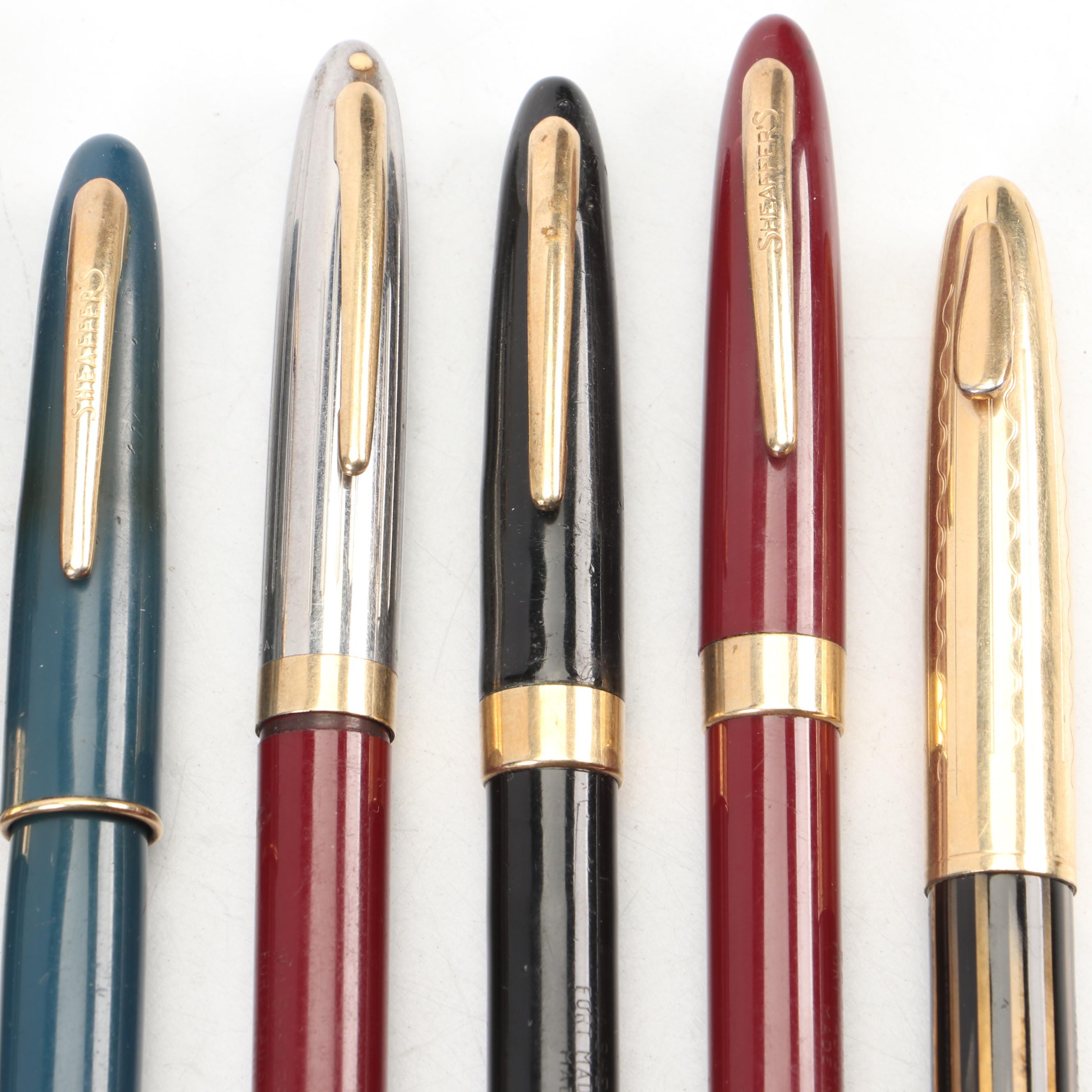 Sheaffer Fountain Pen Collection with 14K Gold Nibs